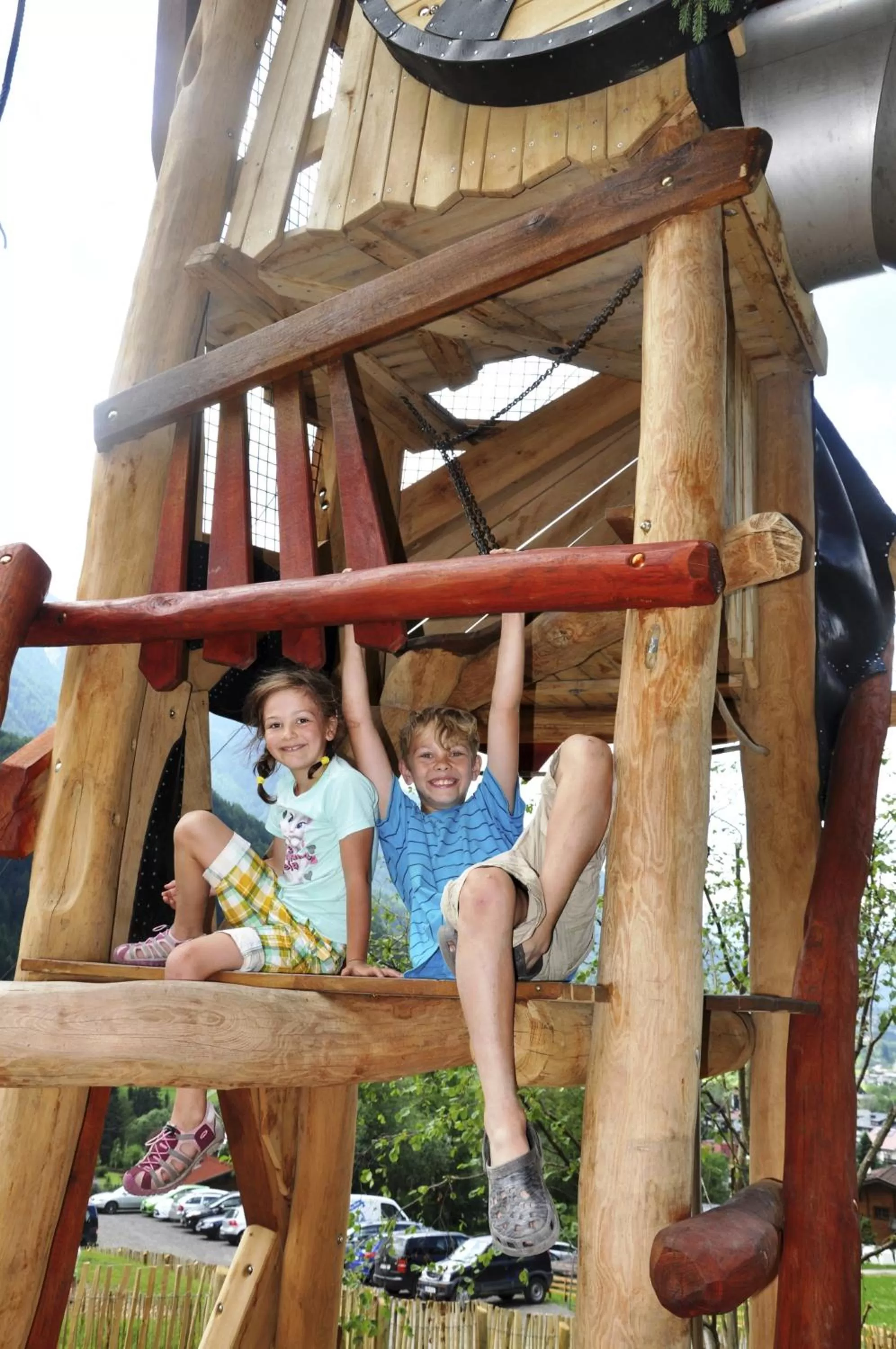 Children play ground in Gasthof zum Stern