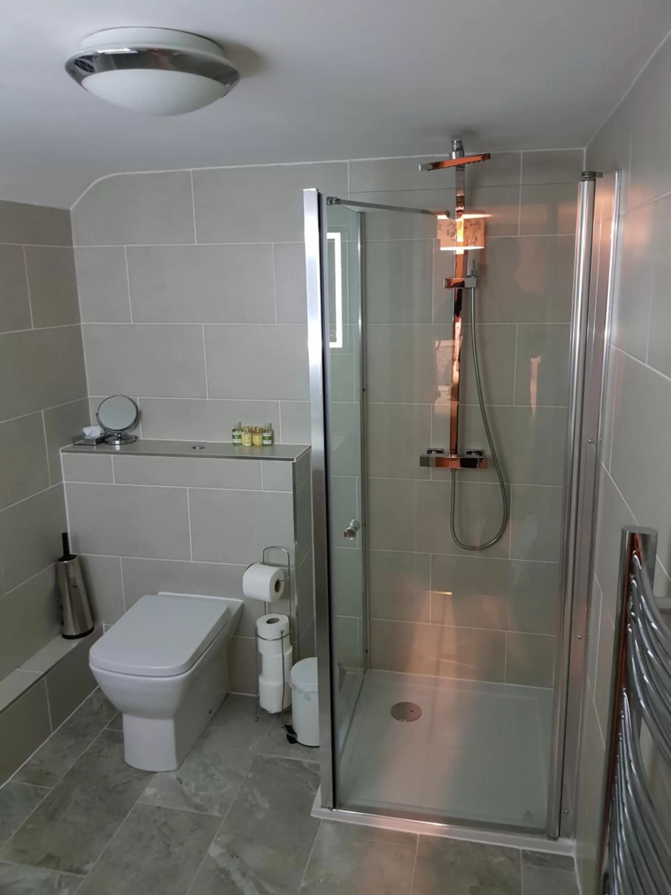 Shower in Monkey Brewhouse