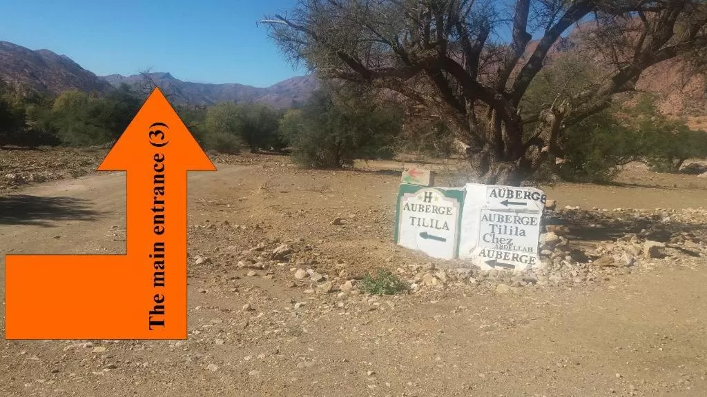 Property Logo/Sign in Auberge Tilila