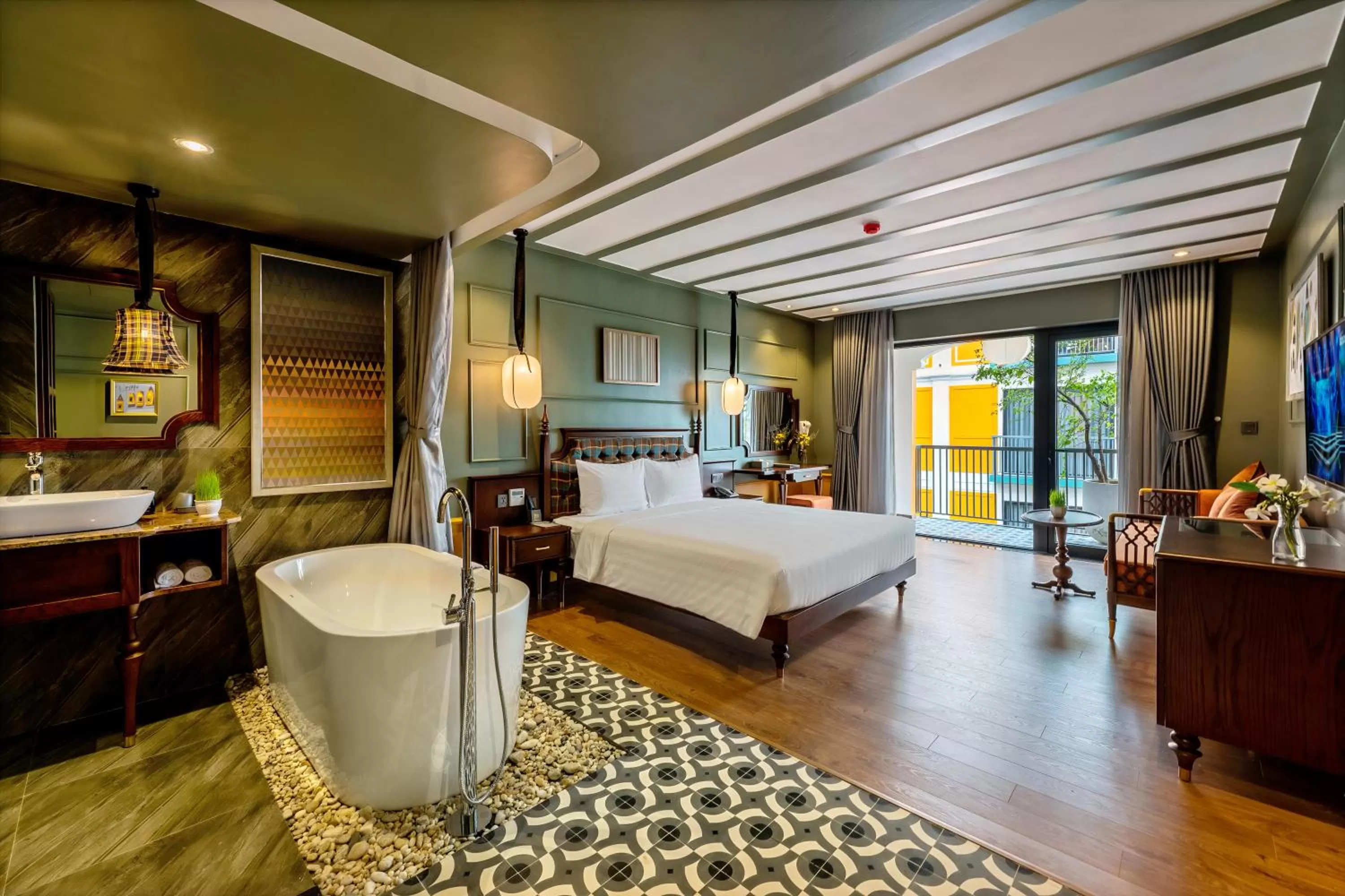 Photo of the whole room, Bed in Son Hoi An Boutique Hotel & Spa