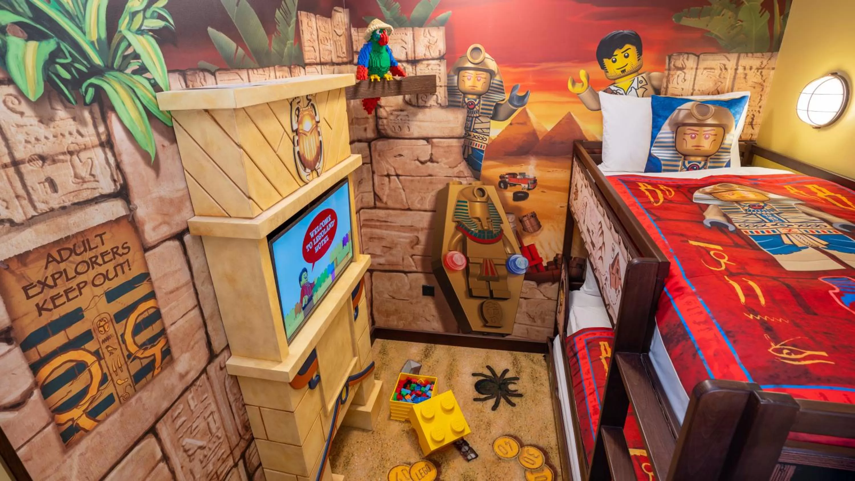 children in LEGOLAND Hotel Dubai