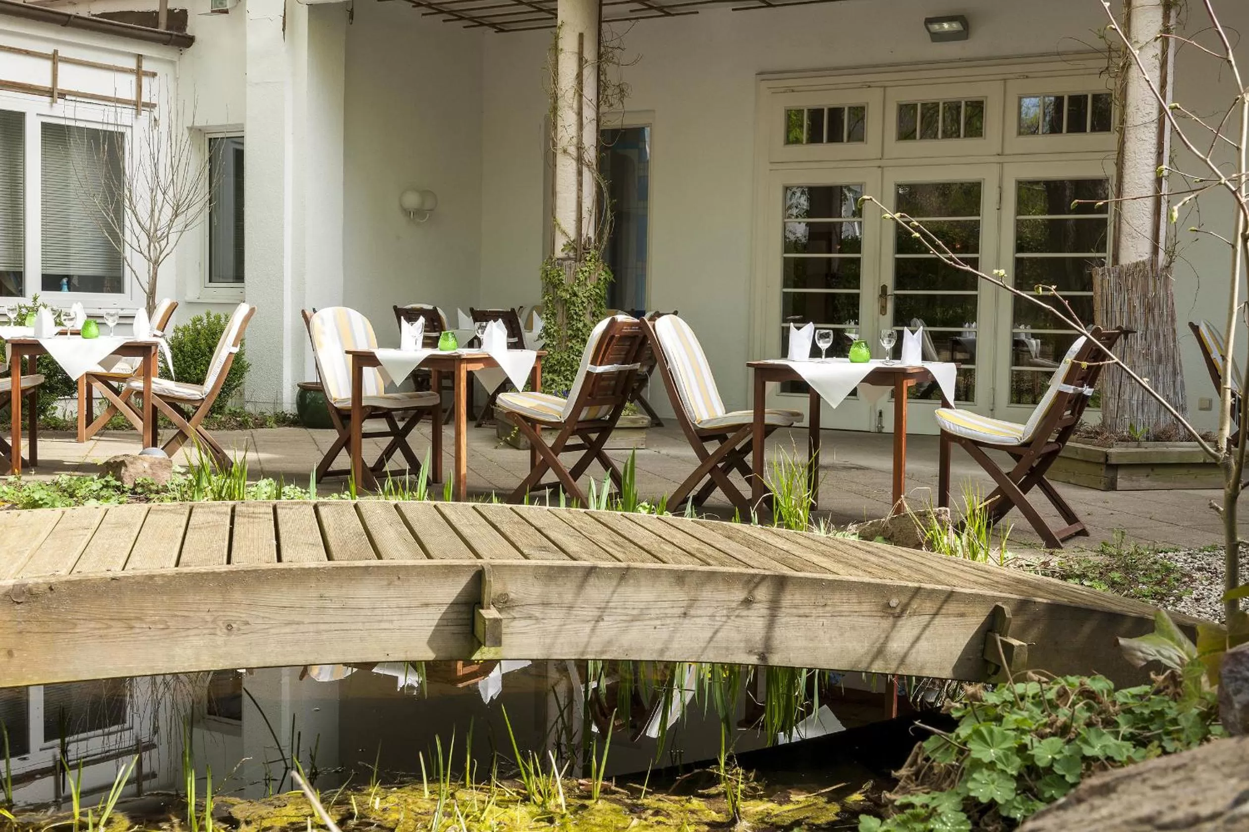 Garden in BRISTOL Hotel Bad Kissingen