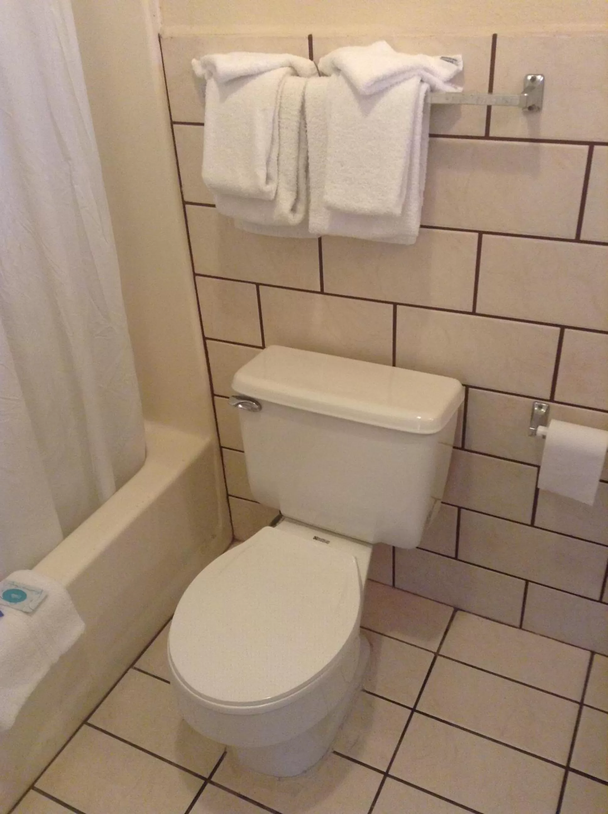 Bathroom in Big A Motel