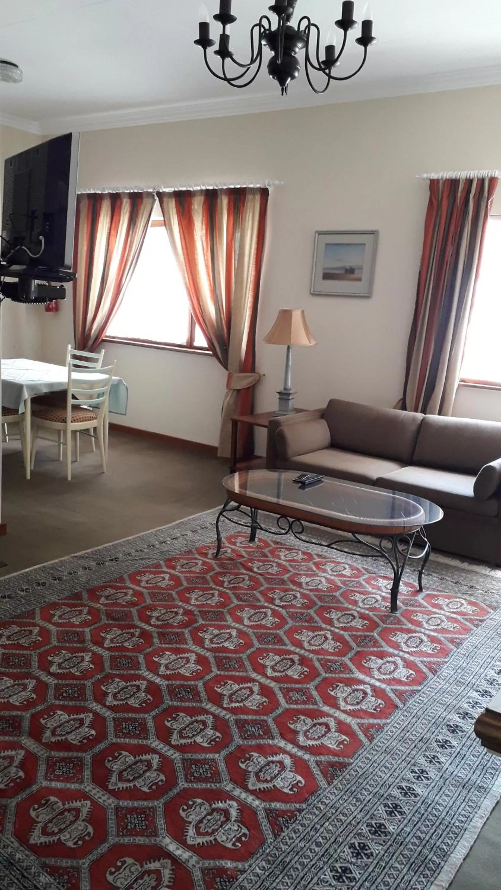 Living room in Hansa Hotel Swakopmund