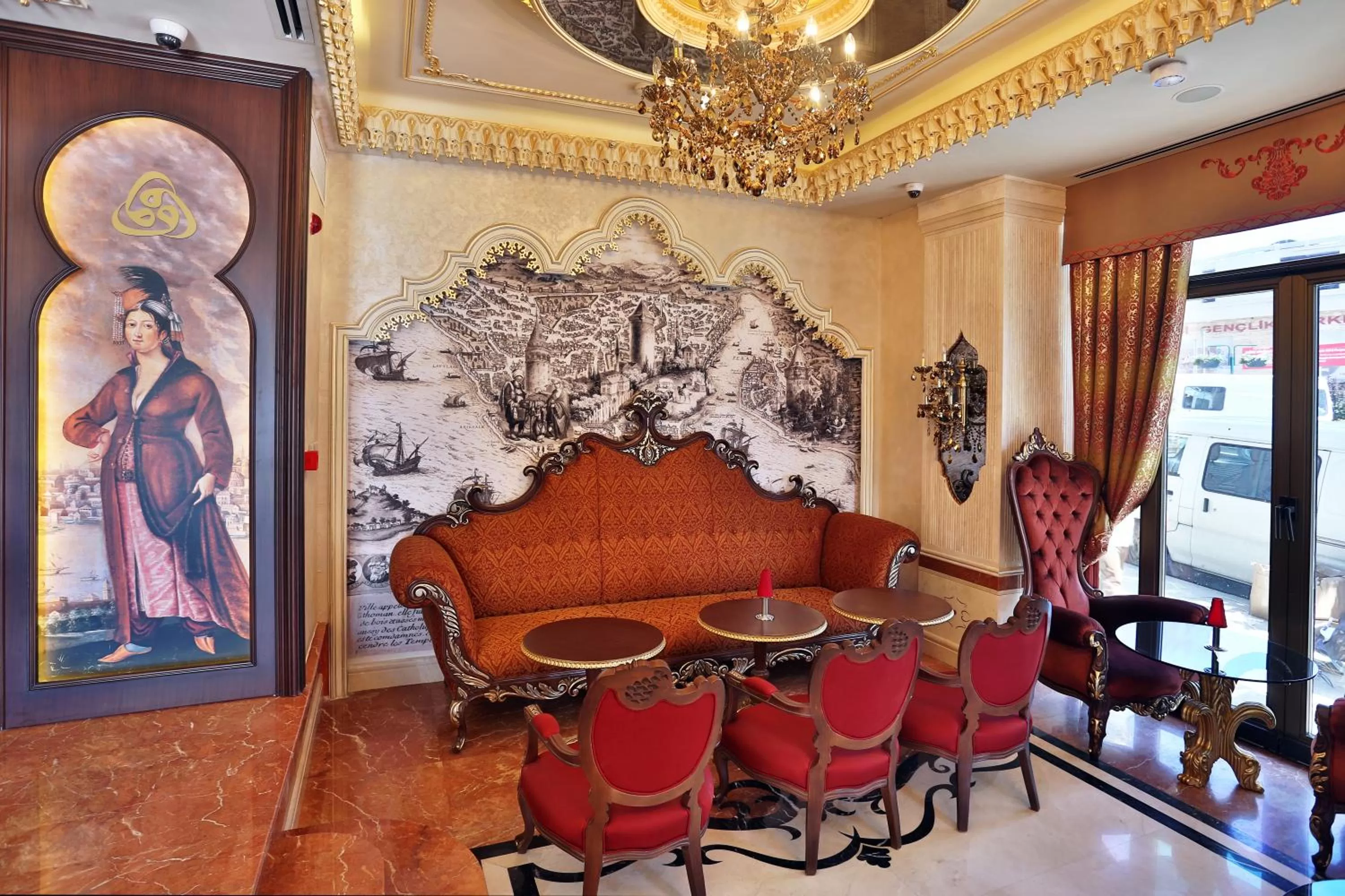 Lobby or reception in Daru Sultan Hotels Galata