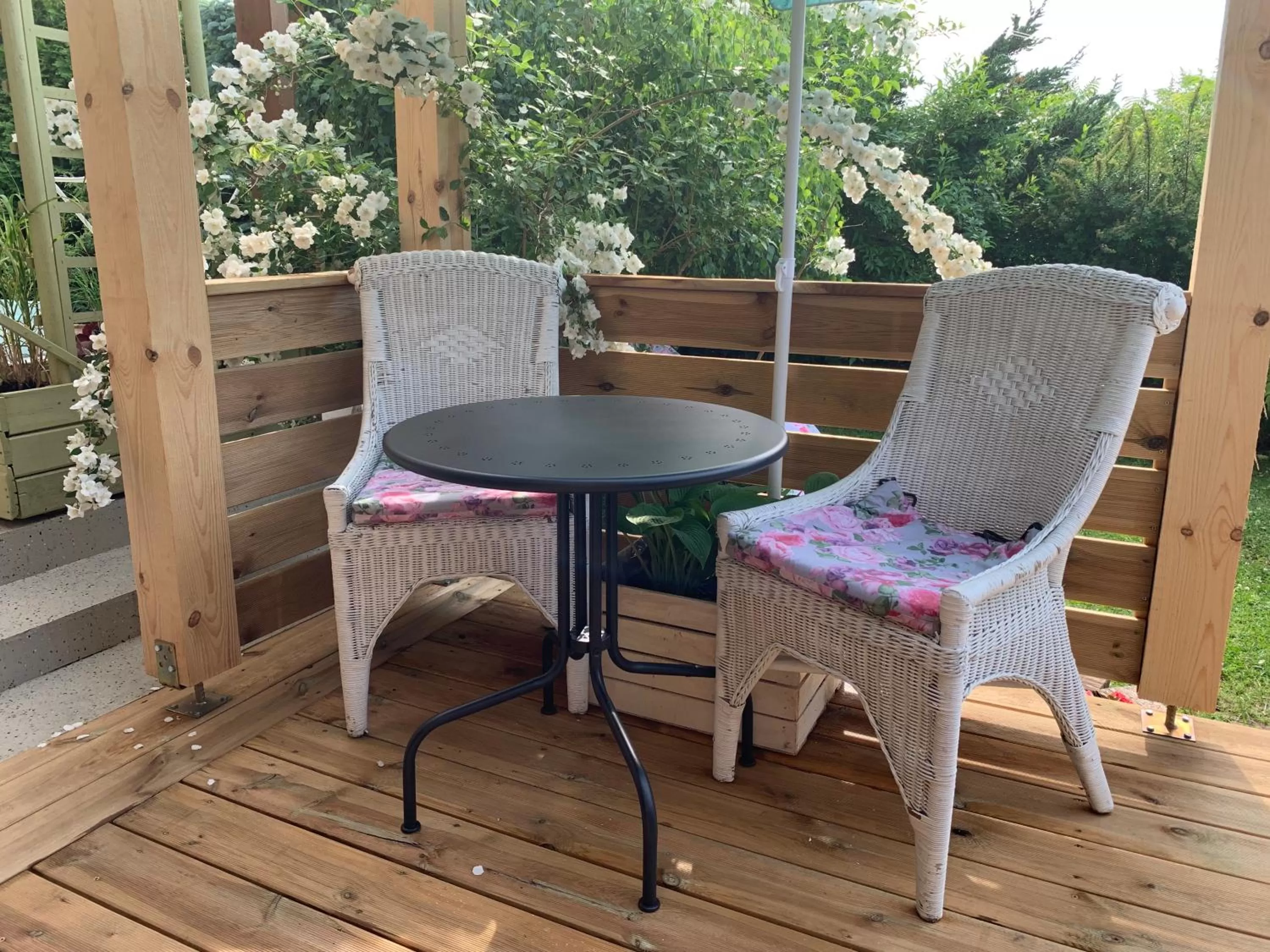 Balcony/Terrace in Dom z Sauną i Jacuzzi- na wyłączność lub pokoje