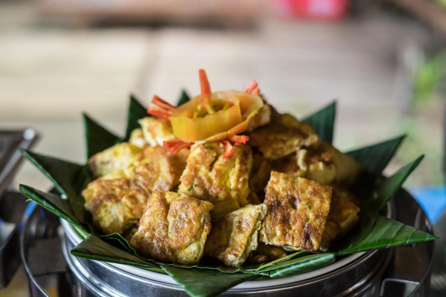 Breakfast in Flower Bud Bungalow Balangan