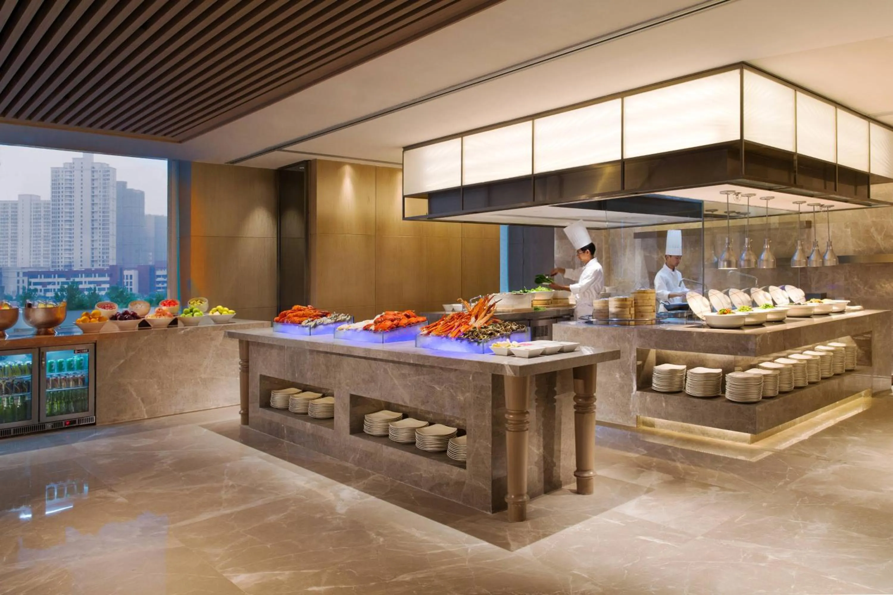 Restaurant/places to eat in Courtyard by Marriott Zhengzhou East