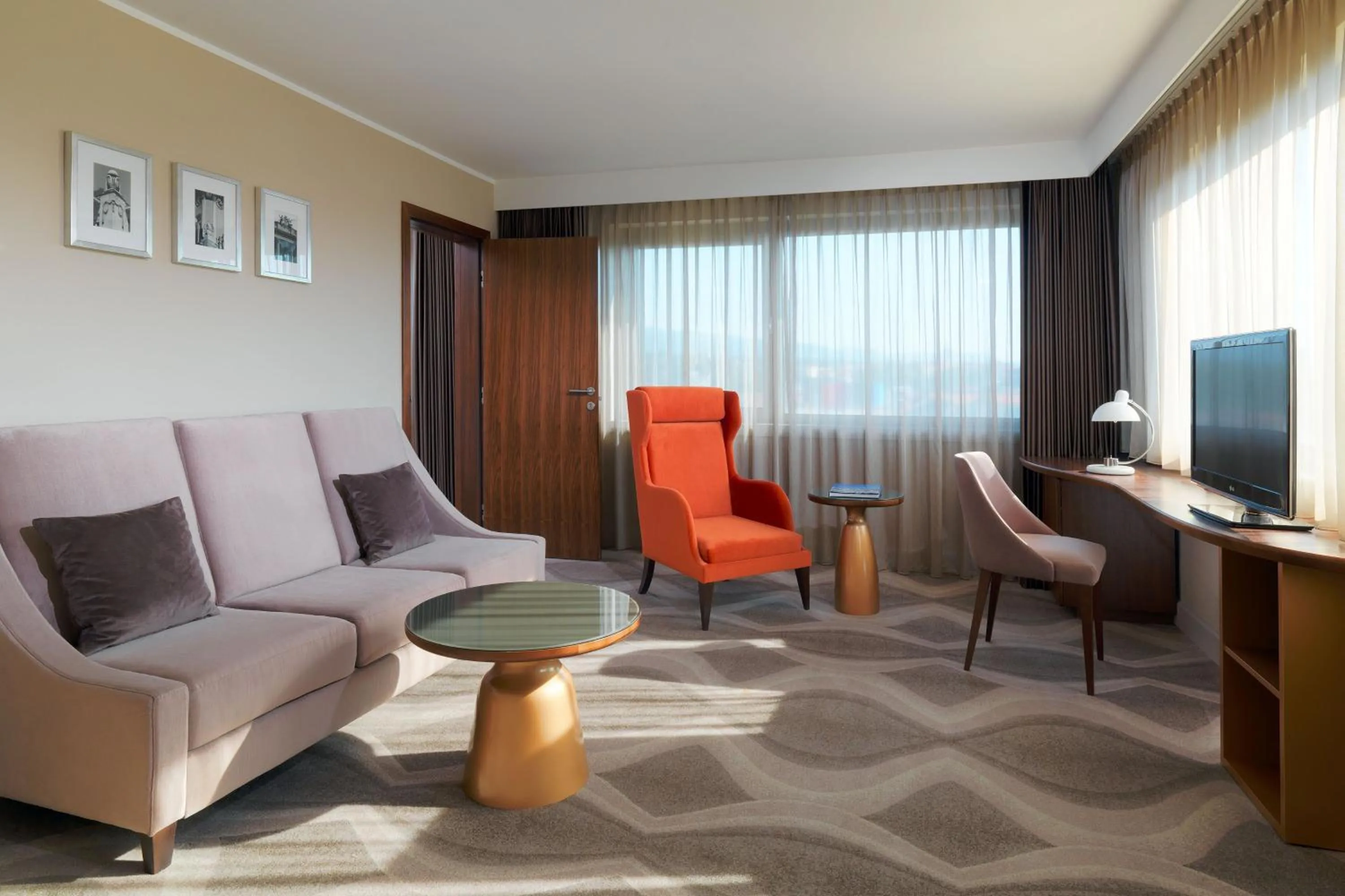 Living room in The Westin Zagreb