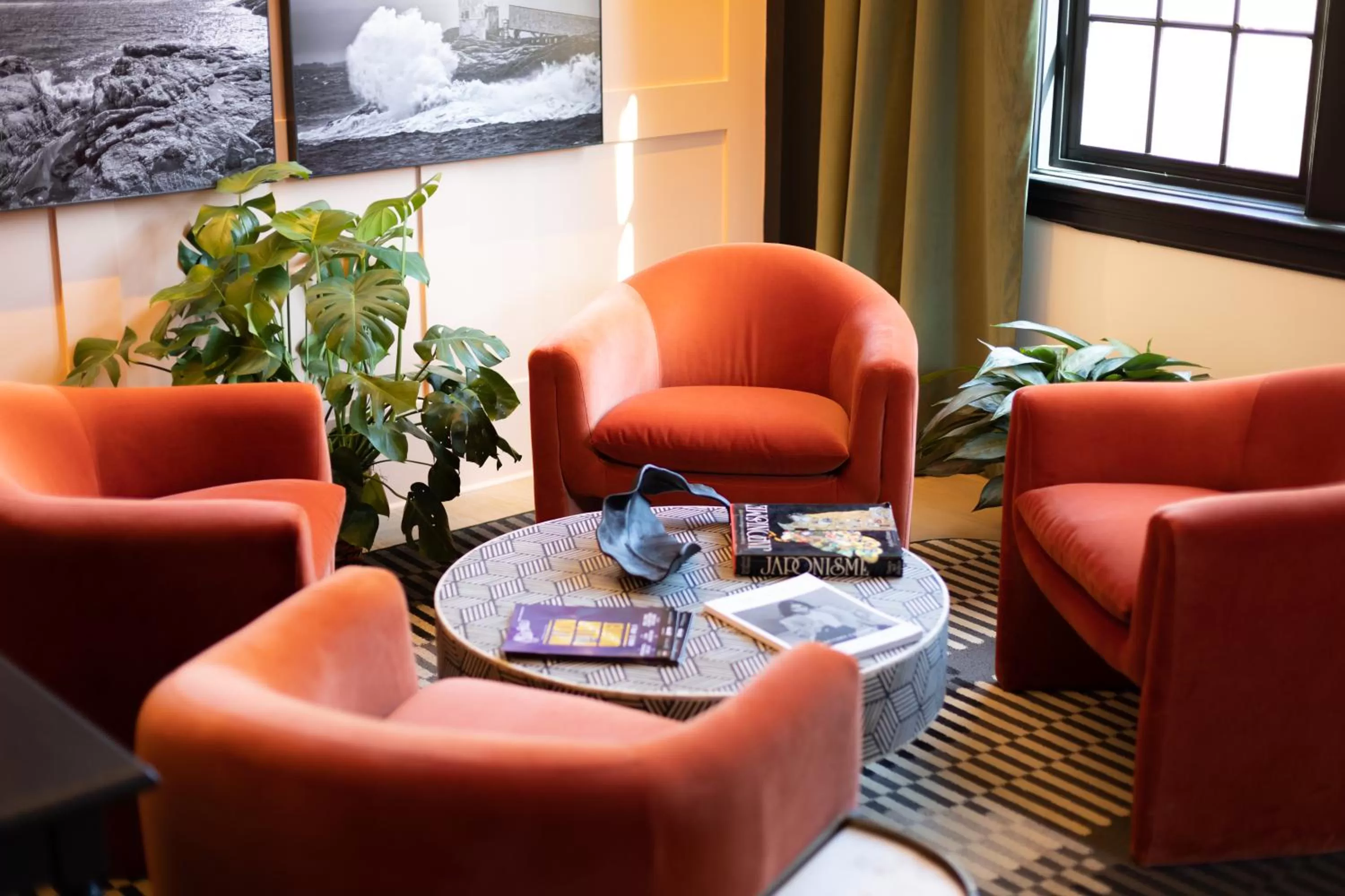 Lobby or reception in Hotel Thaxter