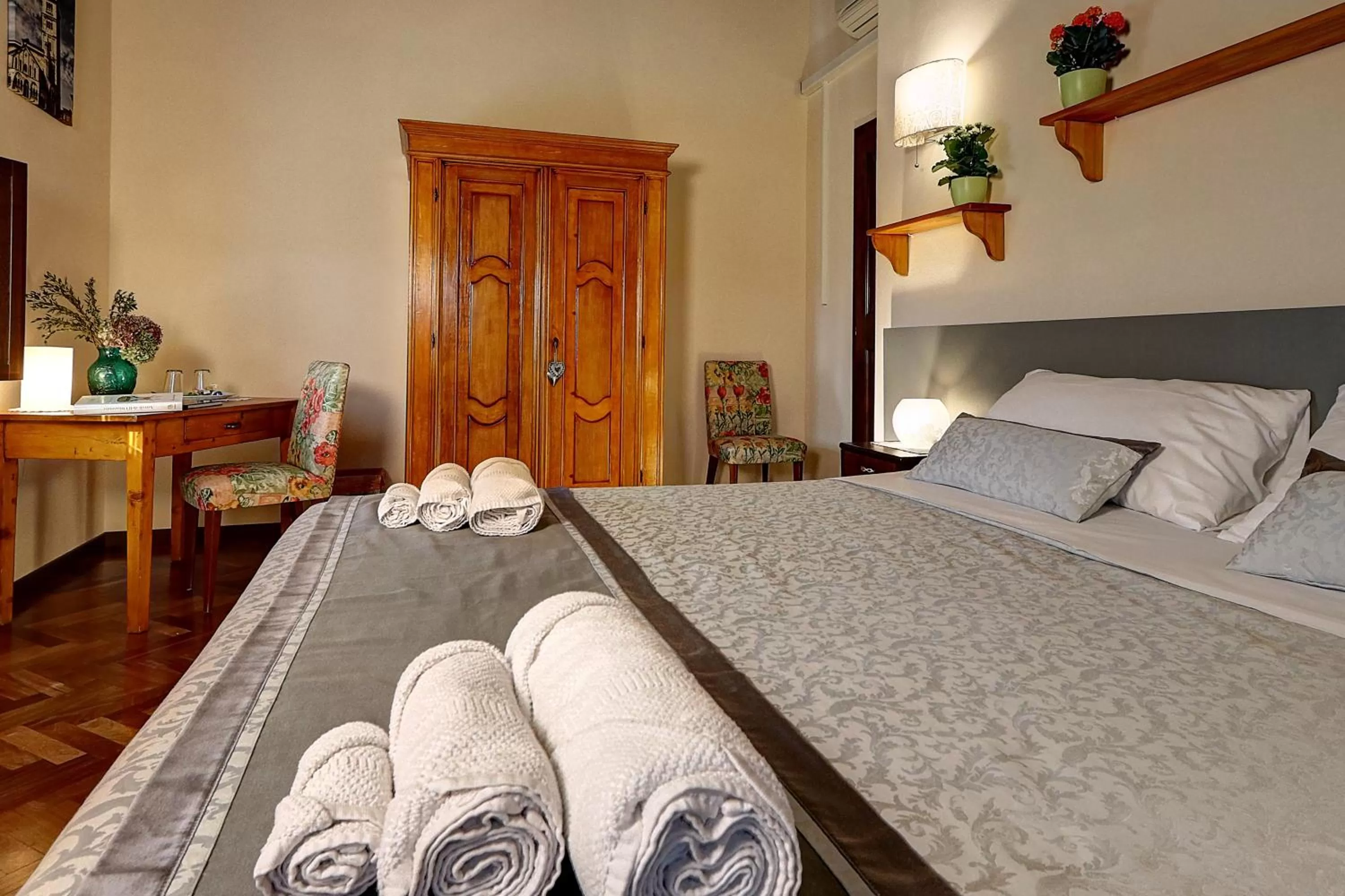 Bed in B&B Le Noci di Feo