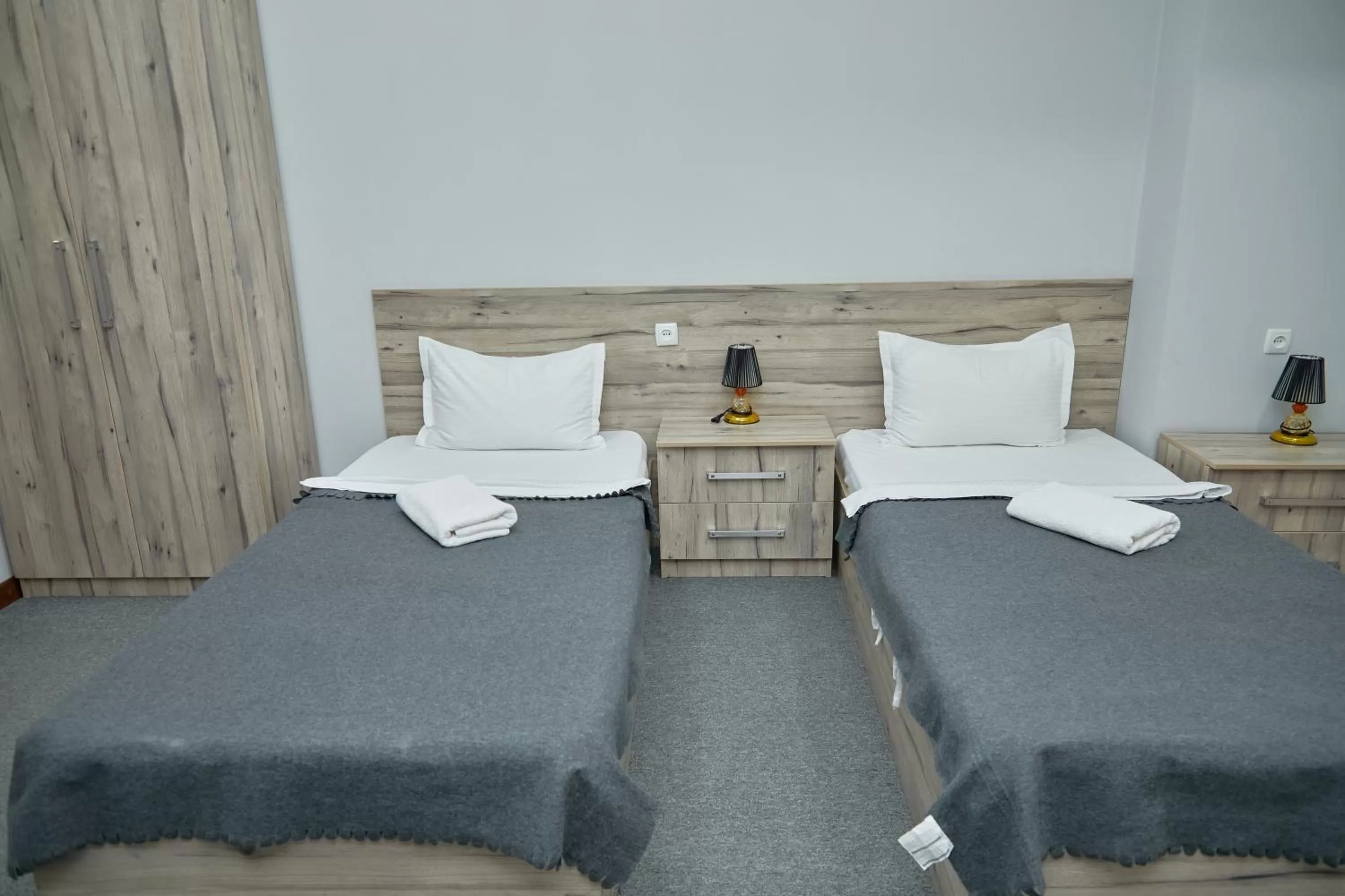 Bed in Hotel Muqaddas