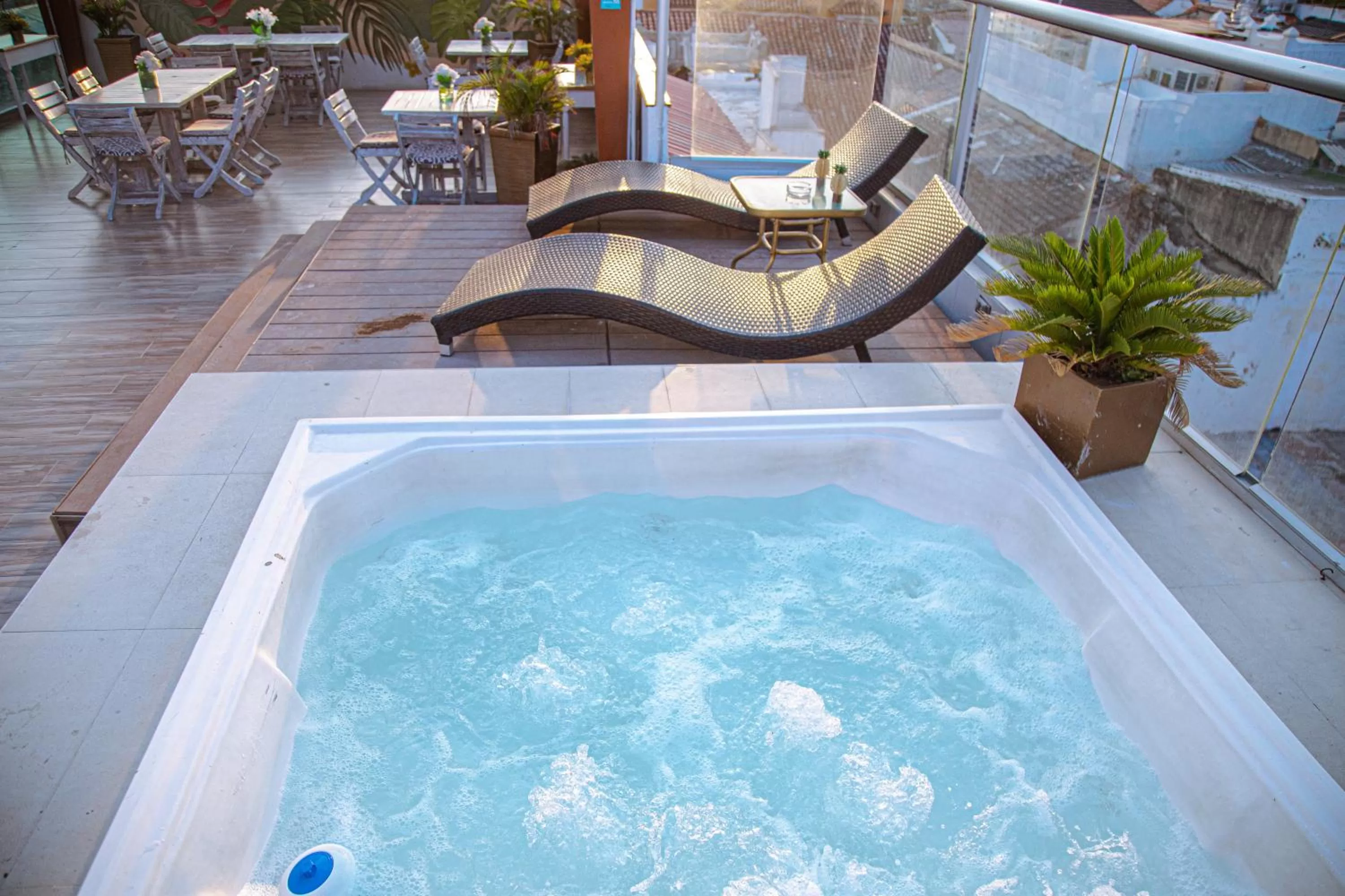 Hot Tub in Cartagena Royal Hotel Boutique