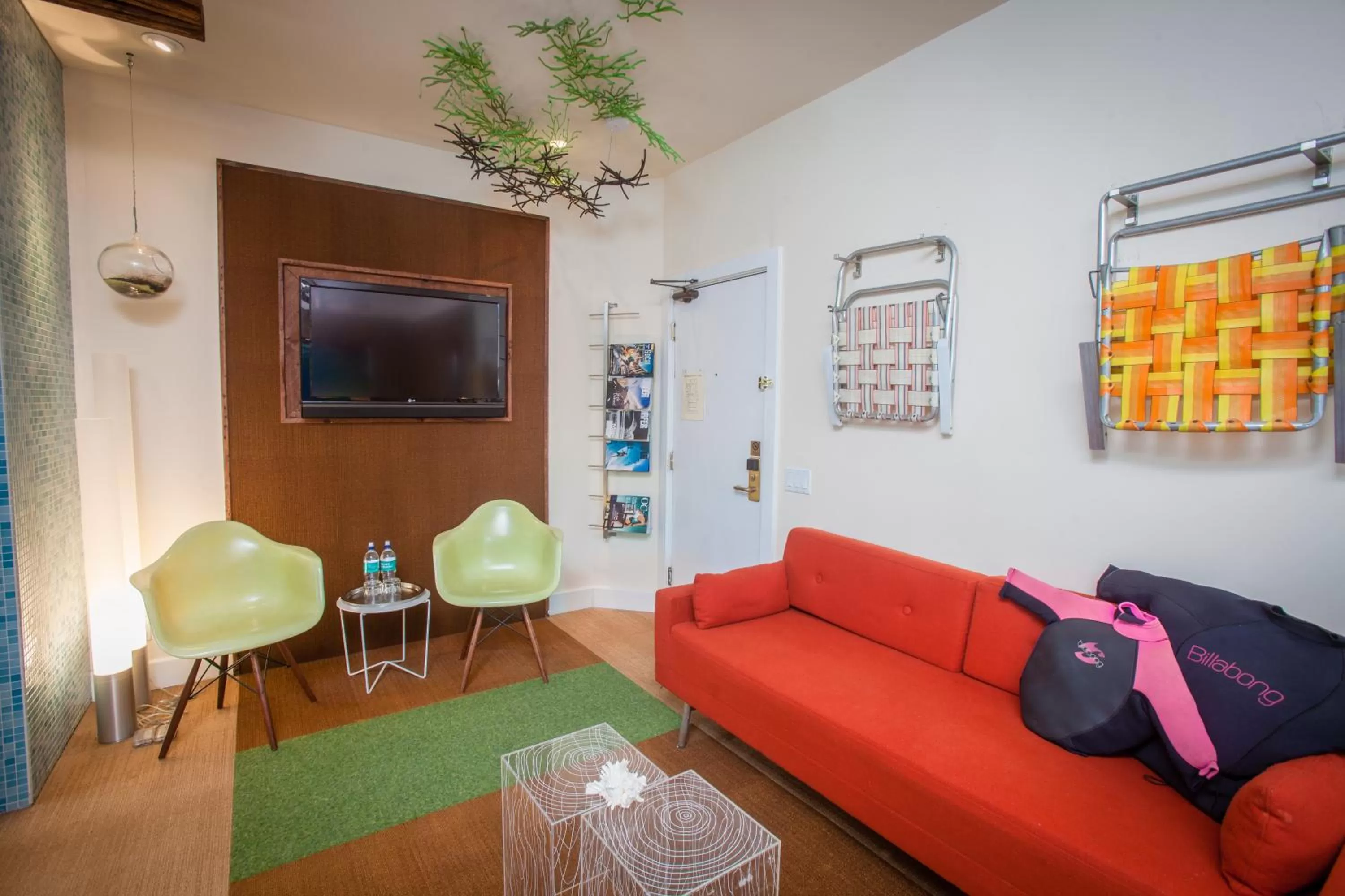 Seating area in La Casa Del Camino