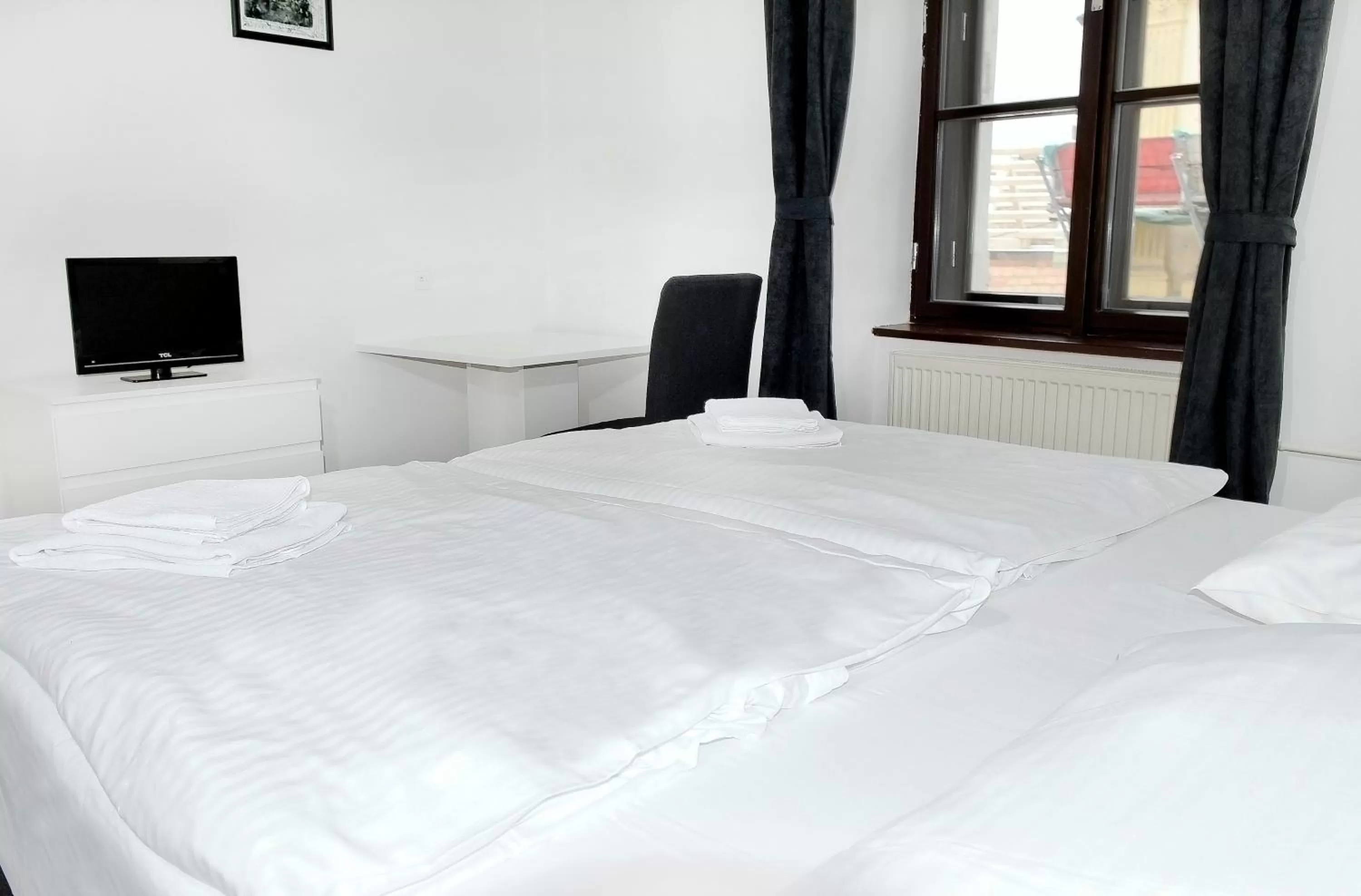 Bed in Hotel Bílý Koníček