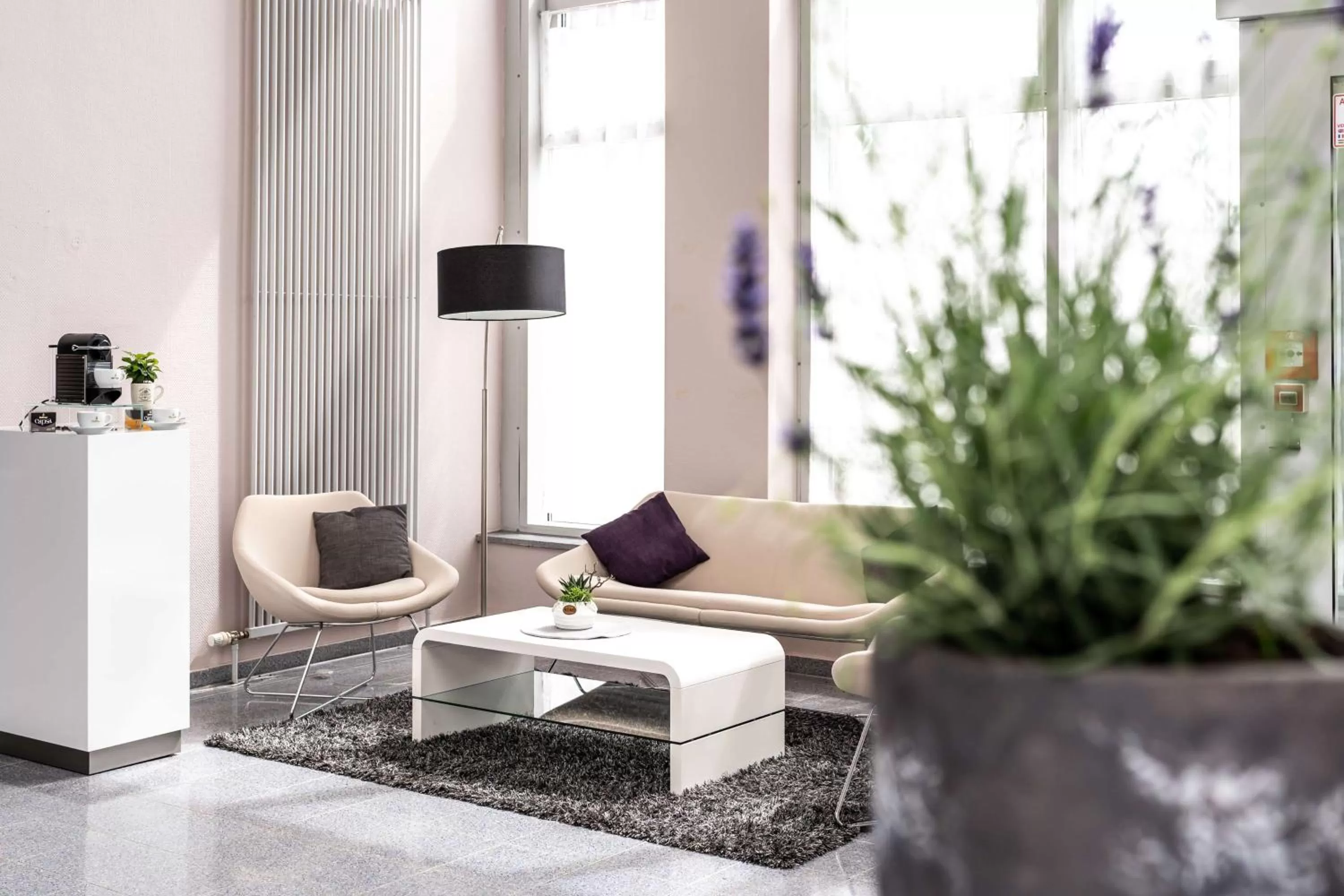 Lobby or reception in elaya hotel wolfenbuettel