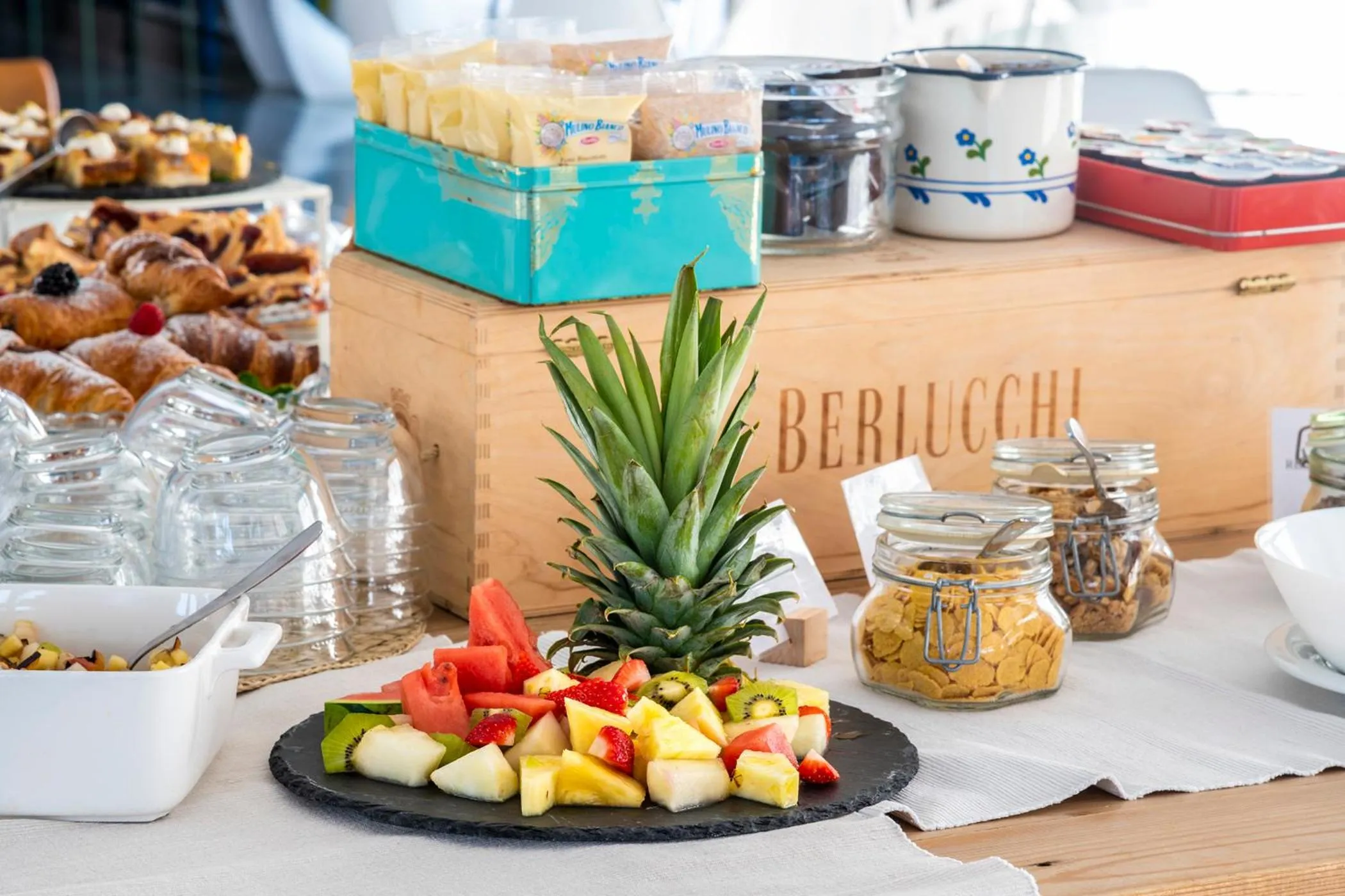 Food and drinks in Hotel San Michele