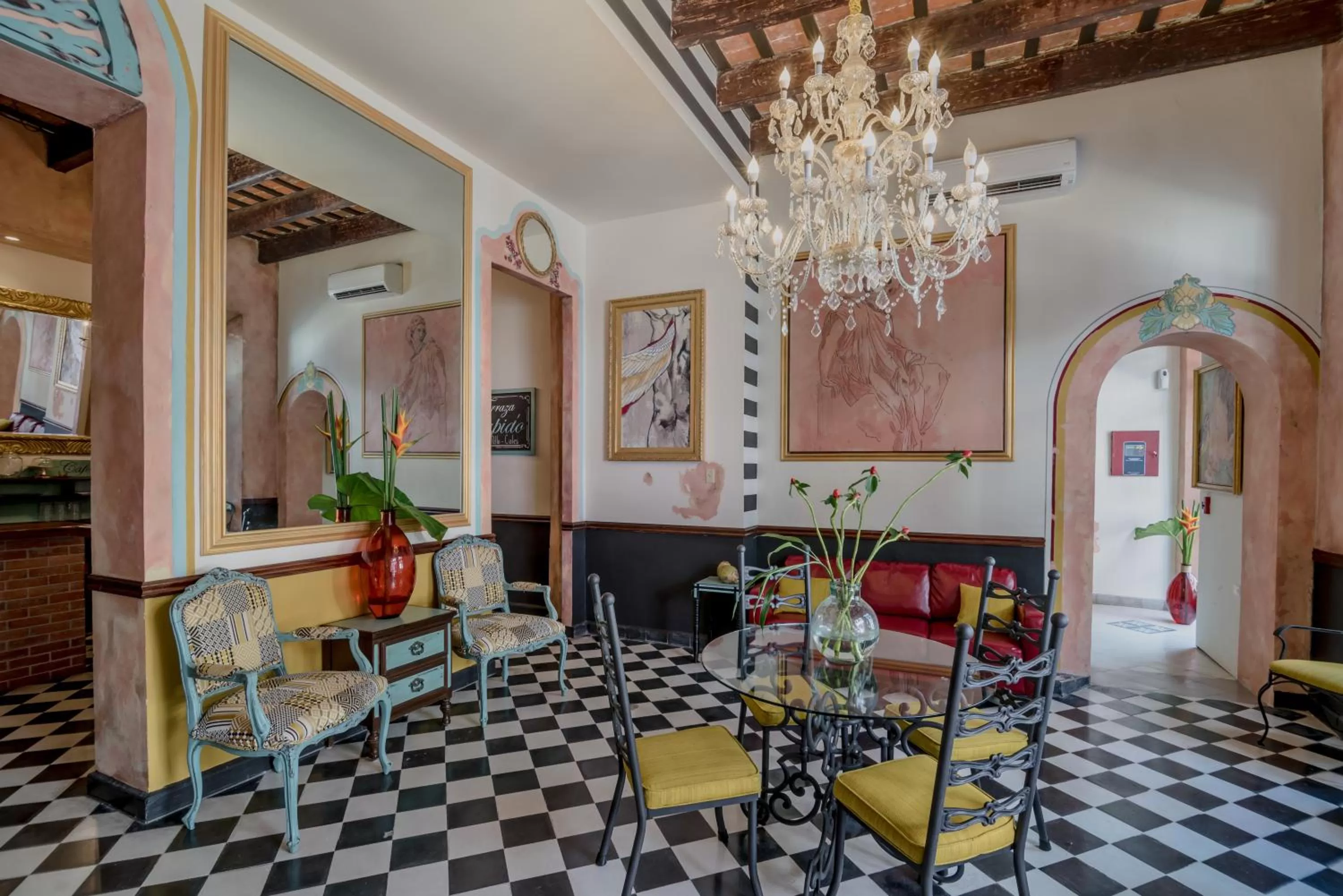 Lobby or reception in La Terraza de San Juan