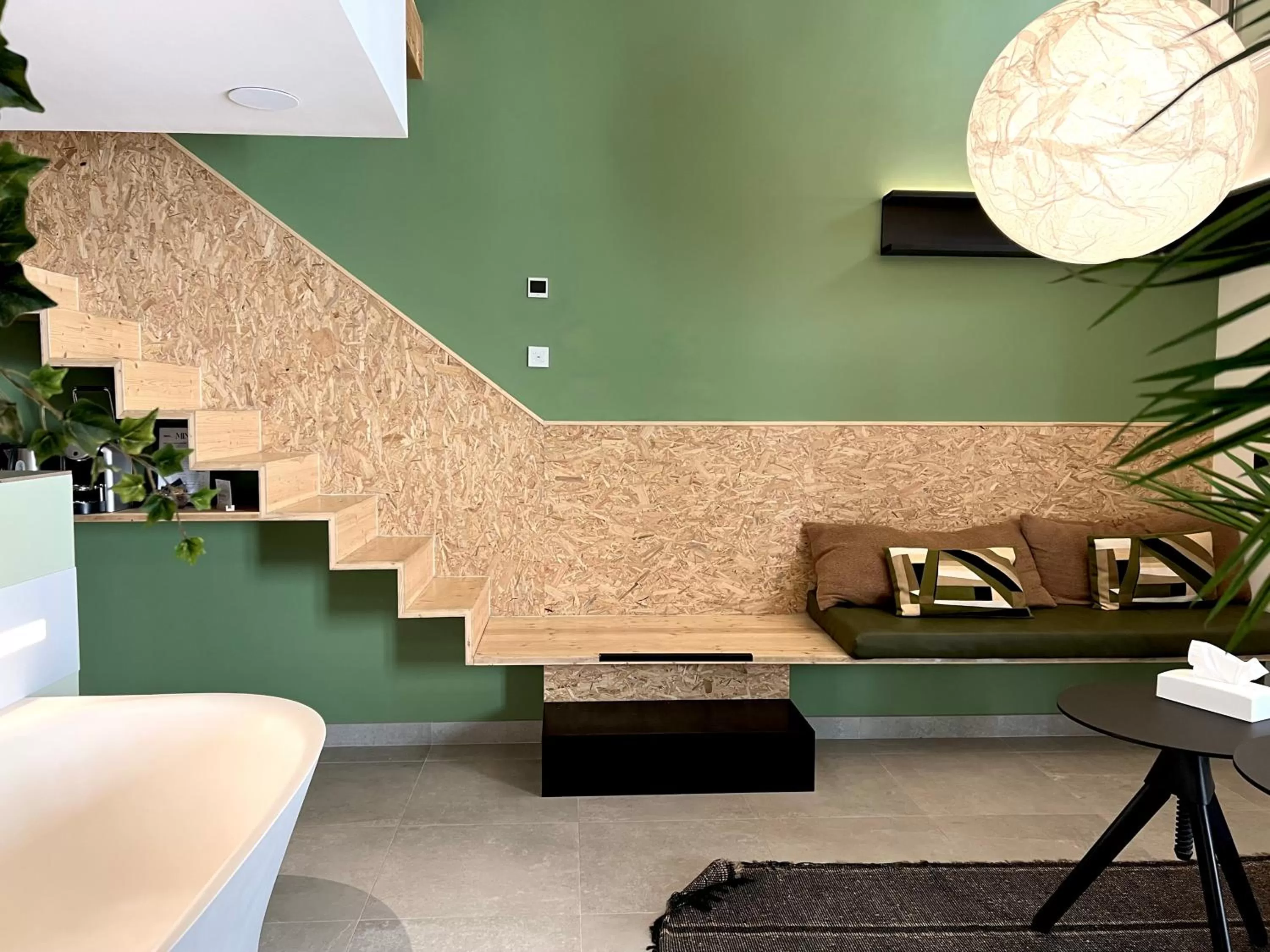 Decorative detail in MiHotel Comte