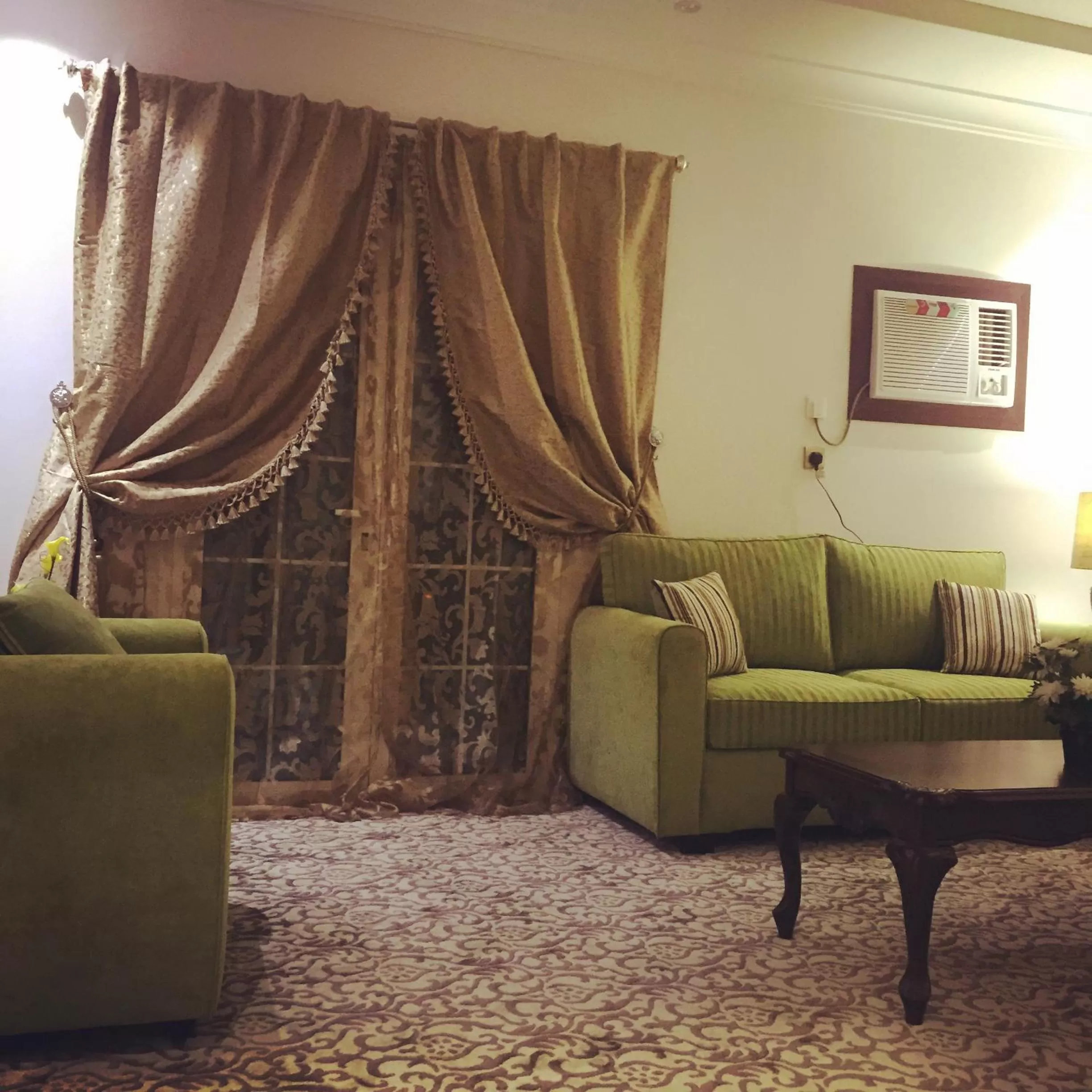 Living room, Seating Area in Holiday Season