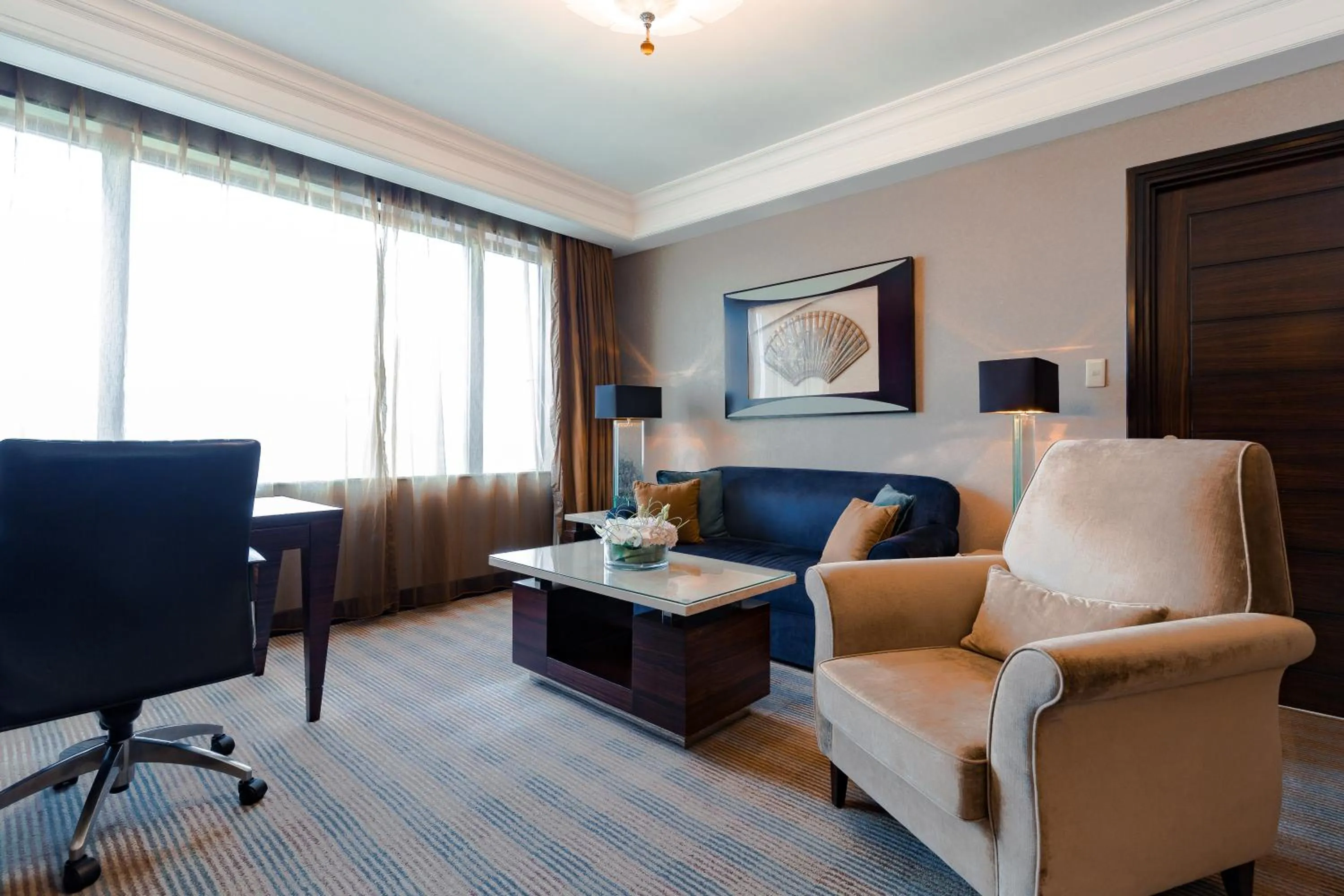 Decorative detail in Okura Garden Hotel Shanghai