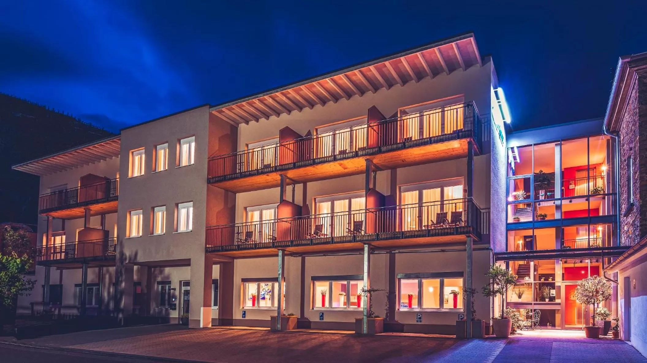 Property building in Landhotel Sanct Peter