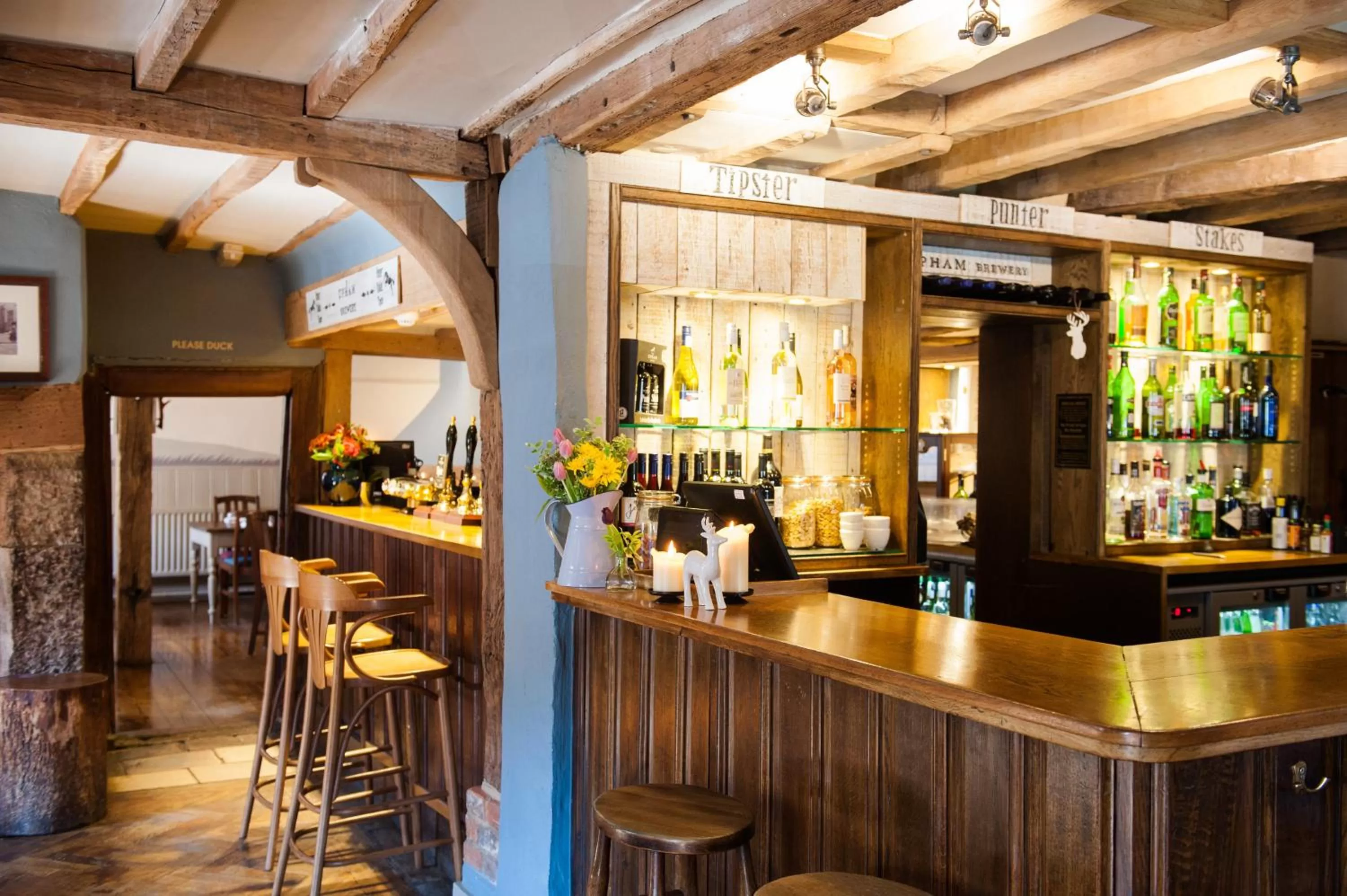 Lounge or bar in The White Hart, South Harting