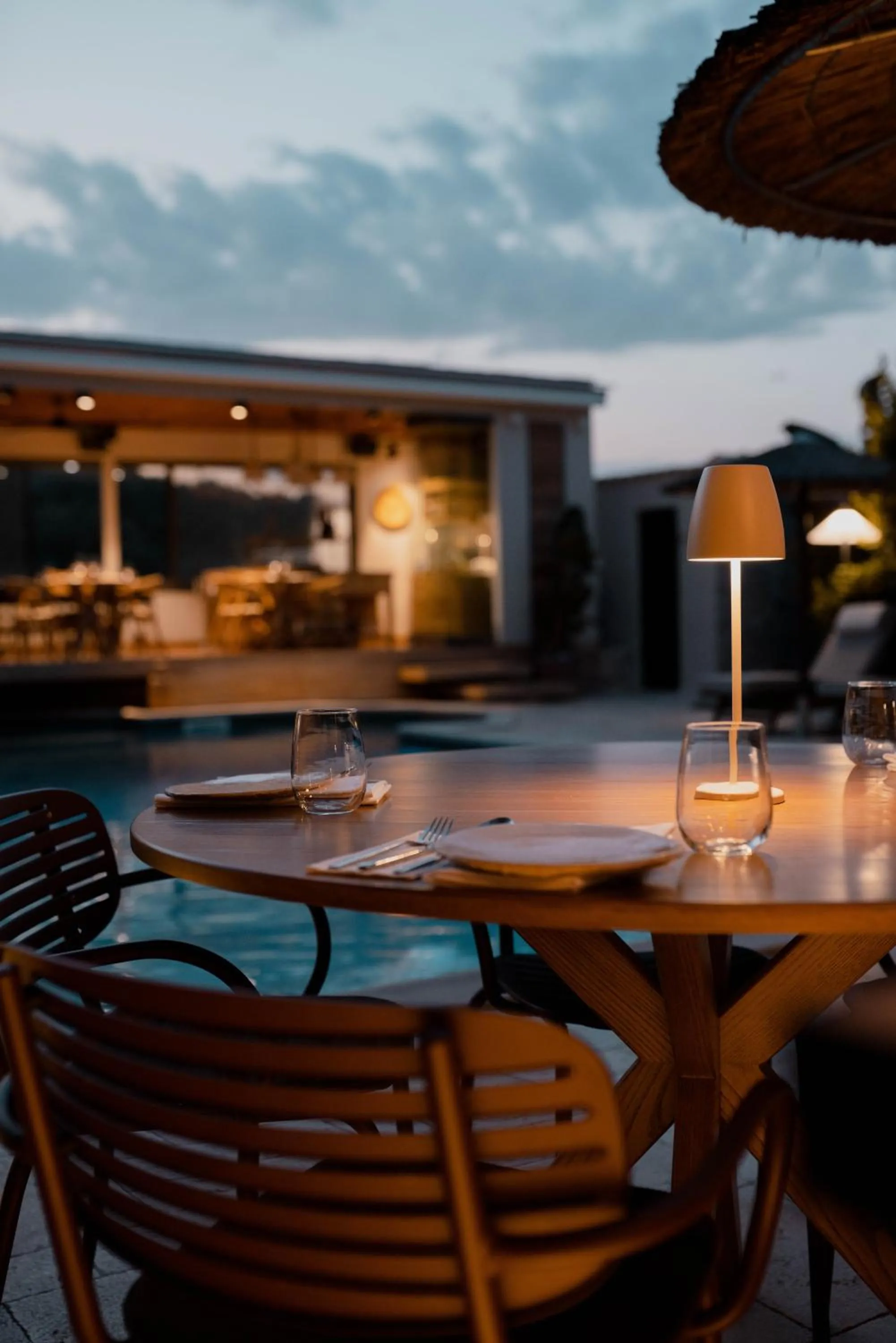 Dining area in Anthemion Suites and Villas
