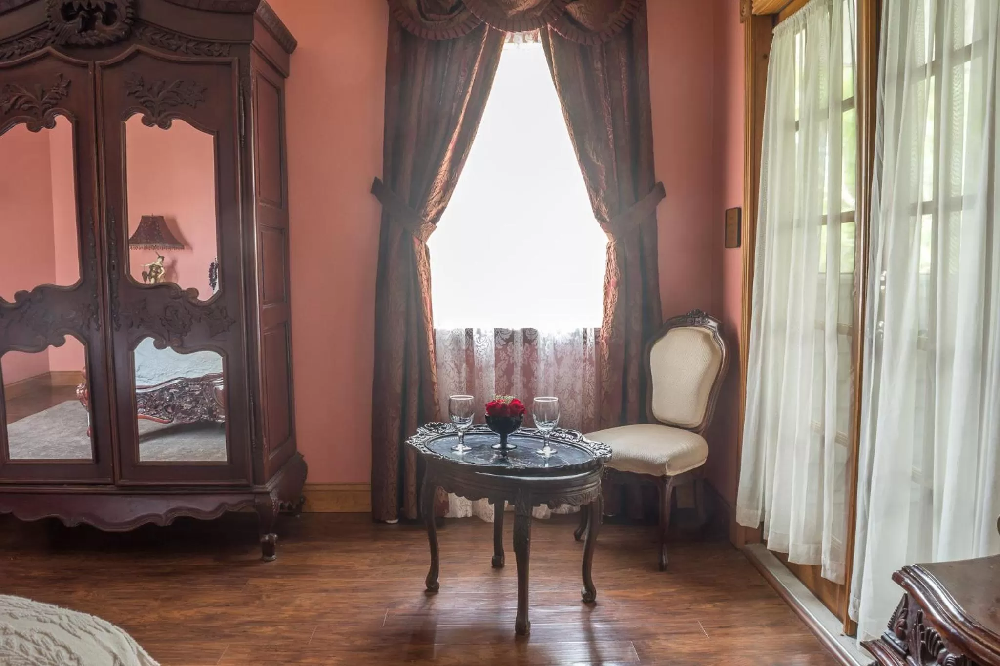 Bed in The Ann Stevens House