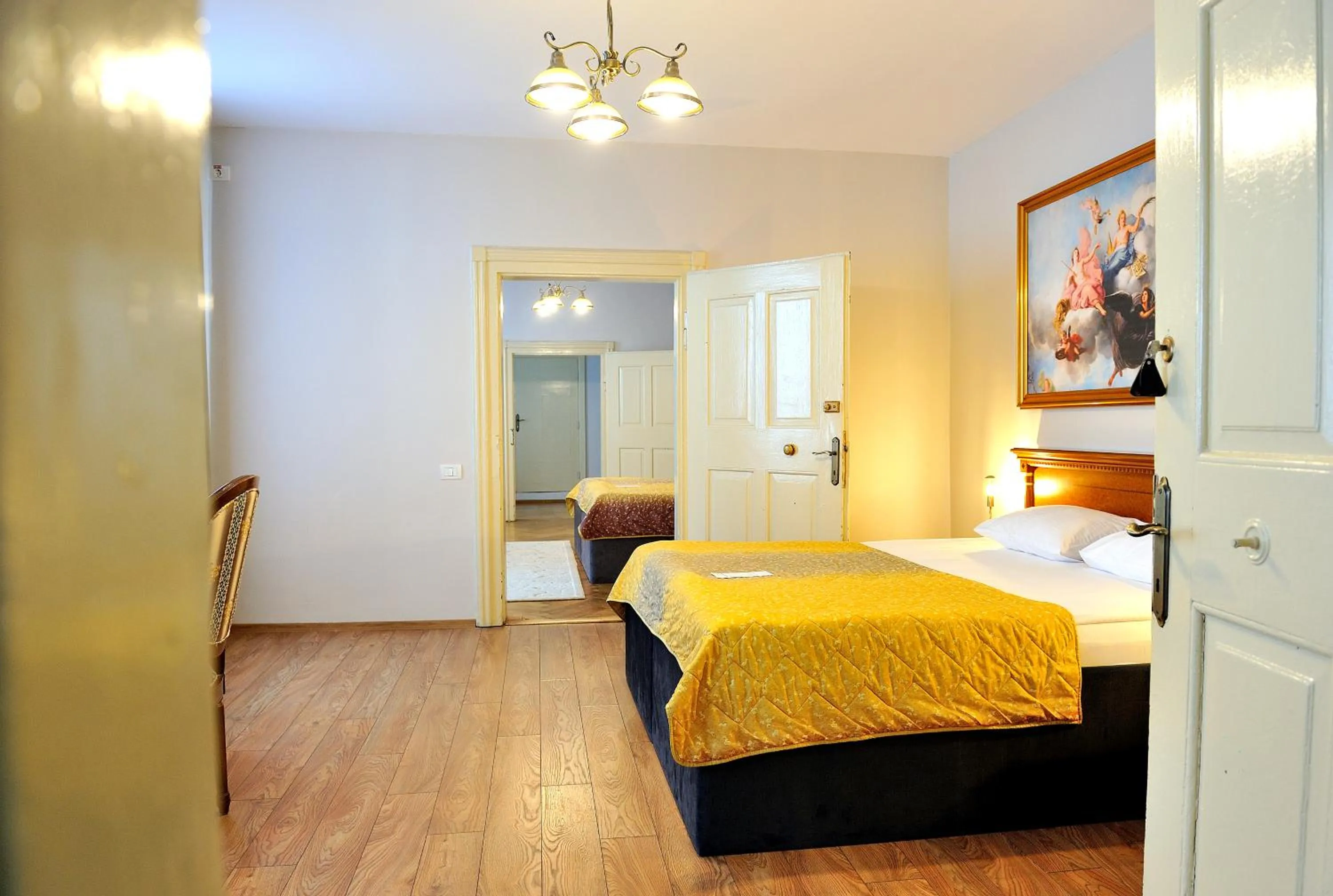 Bedroom, Bed in Safrano Palace