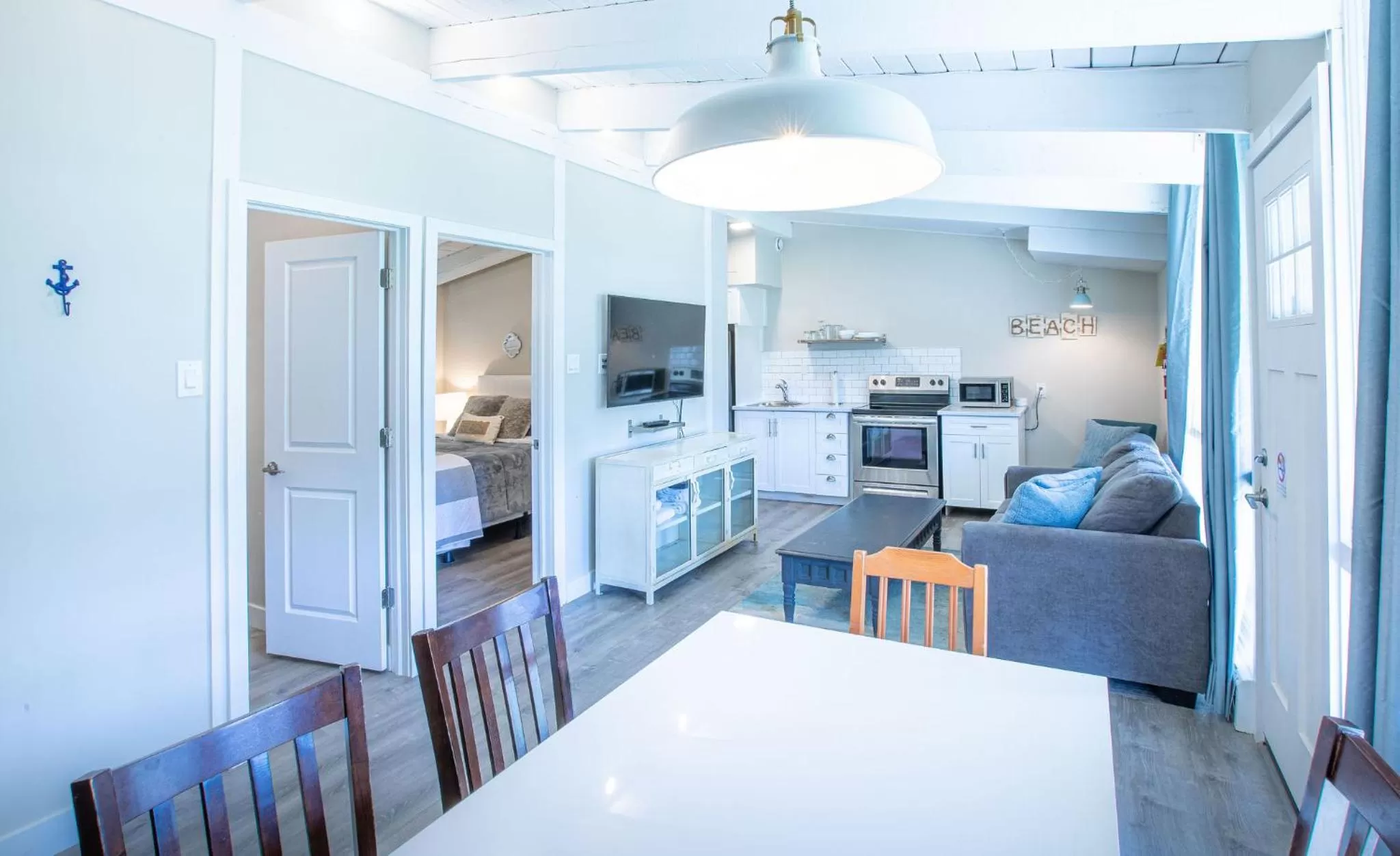 Bed in 2BR Boutique Suite #8