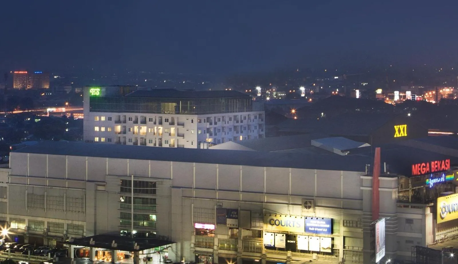 Property building in Hotel Santika Mega City Bekasi