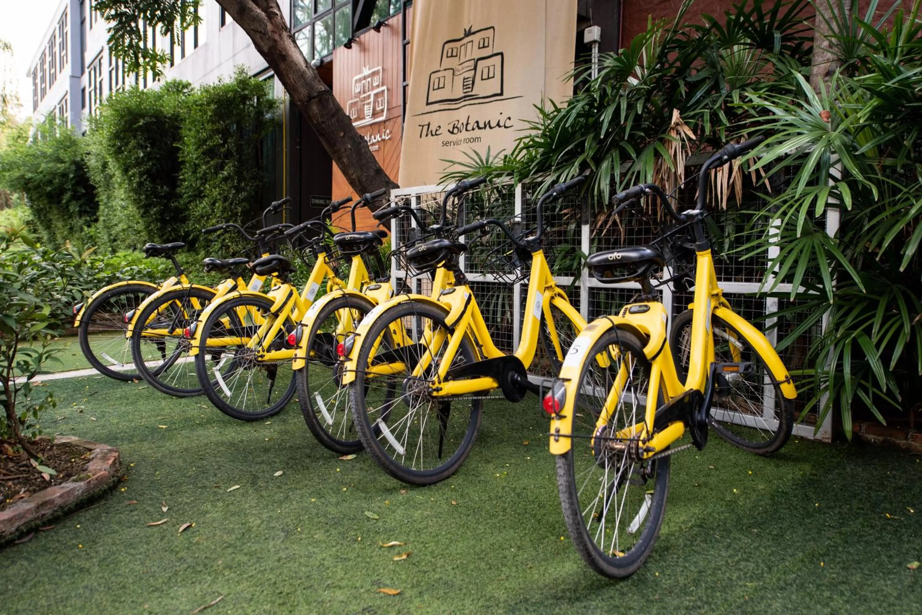 Cycling in Botanic Service Room at Impact Muangthongthani - SHA Certified