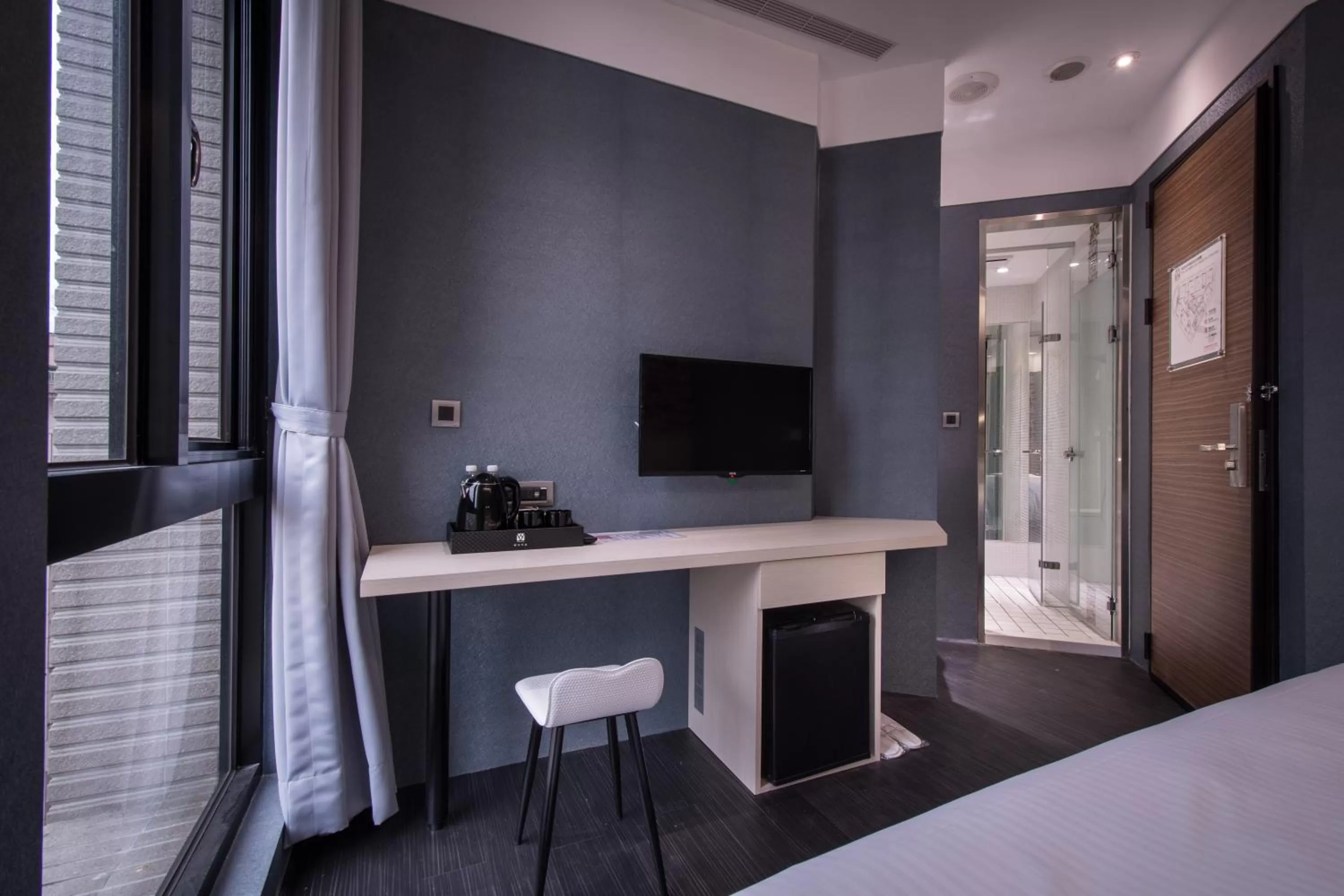 TV and multimedia, Bed in Yi Su Hotel-Taipei Ningxia