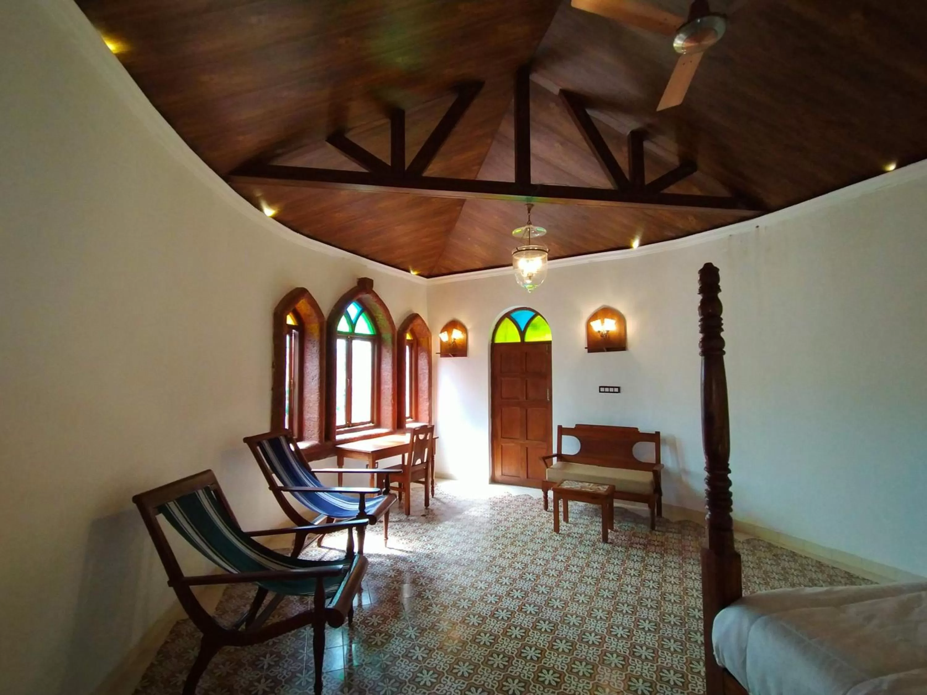 Living room in Porsu