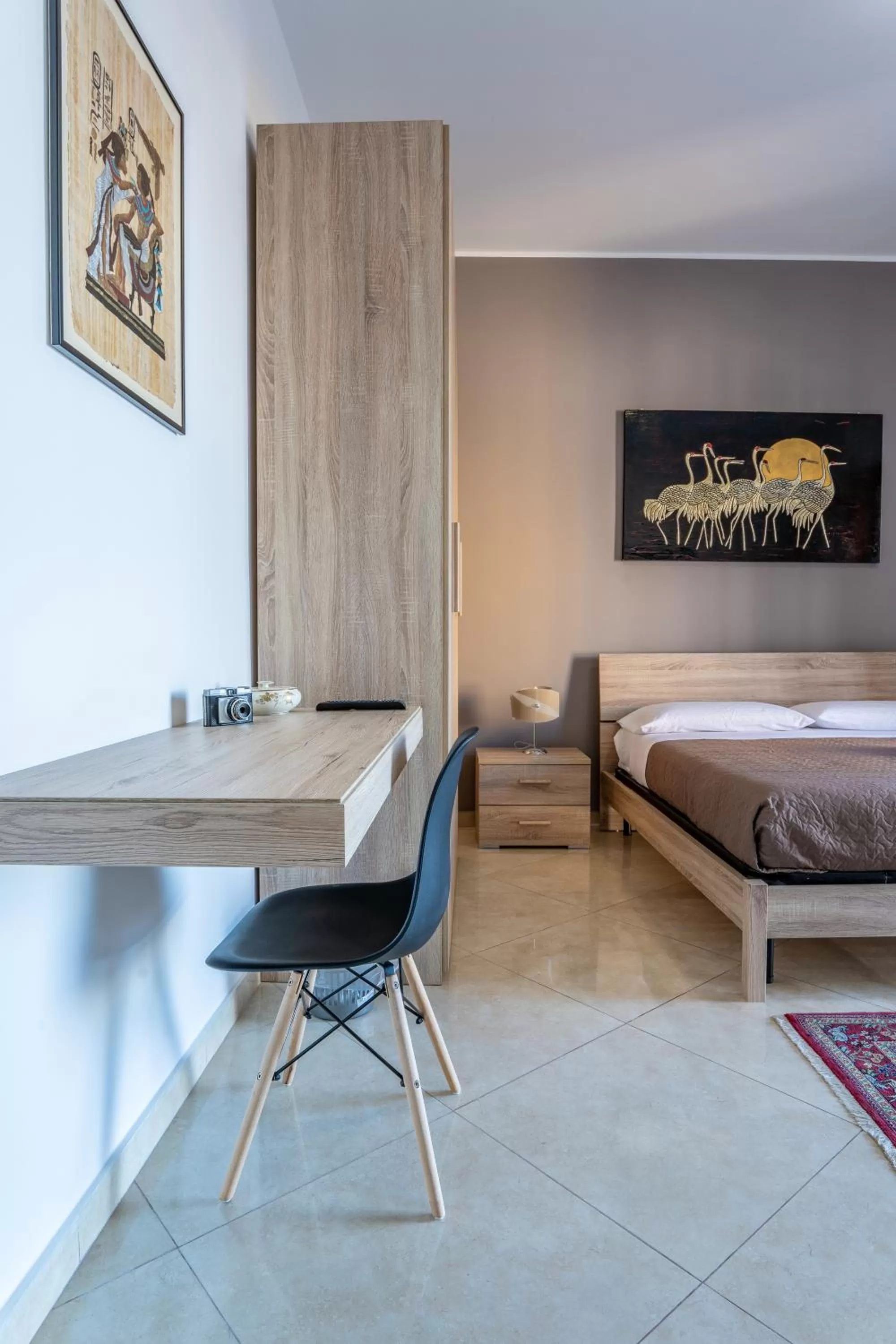 Bed in B&B Una Terrazza sul Golfo di Sferracavallo