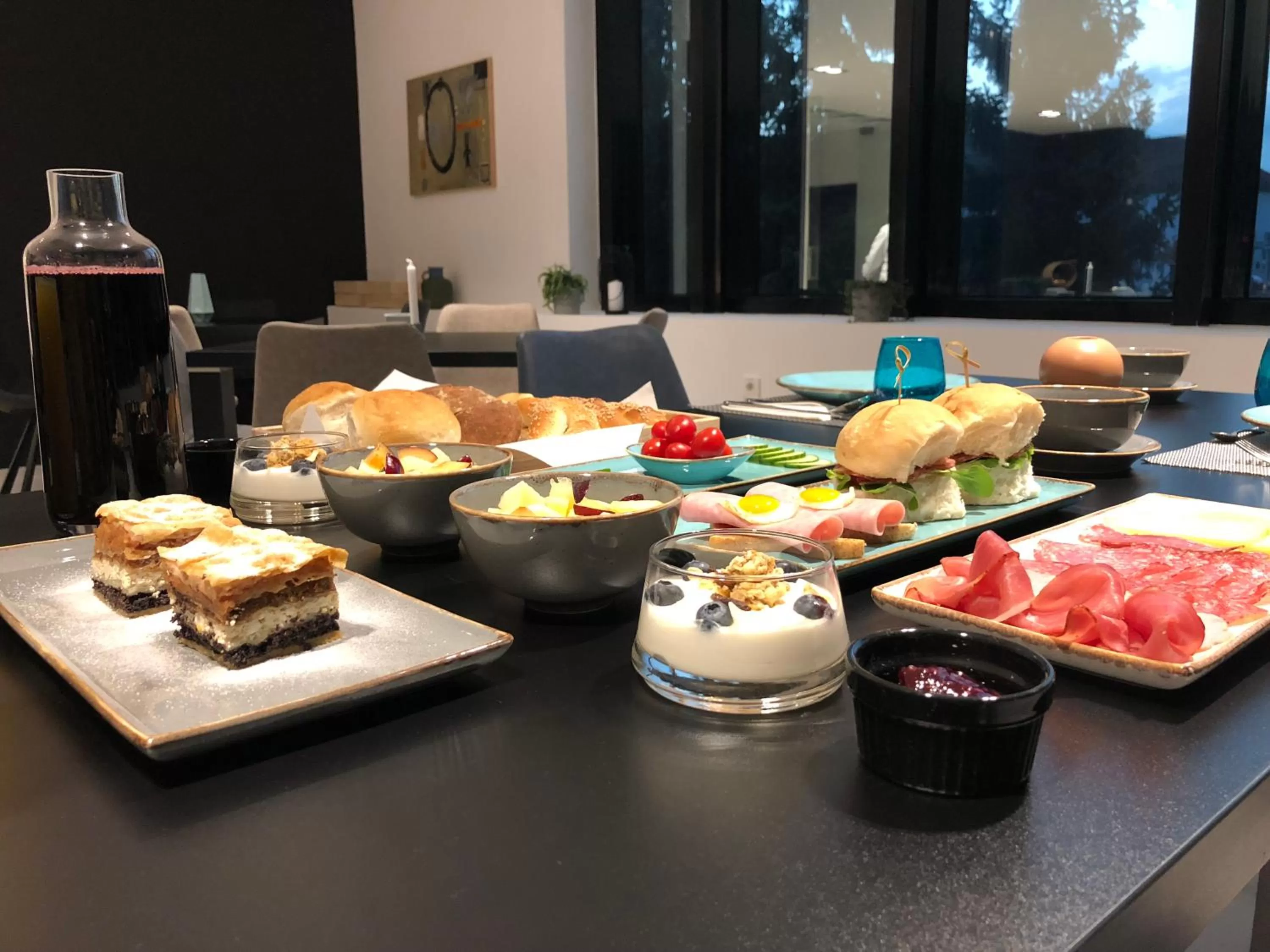 Buffet breakfast in Hotel Cubis