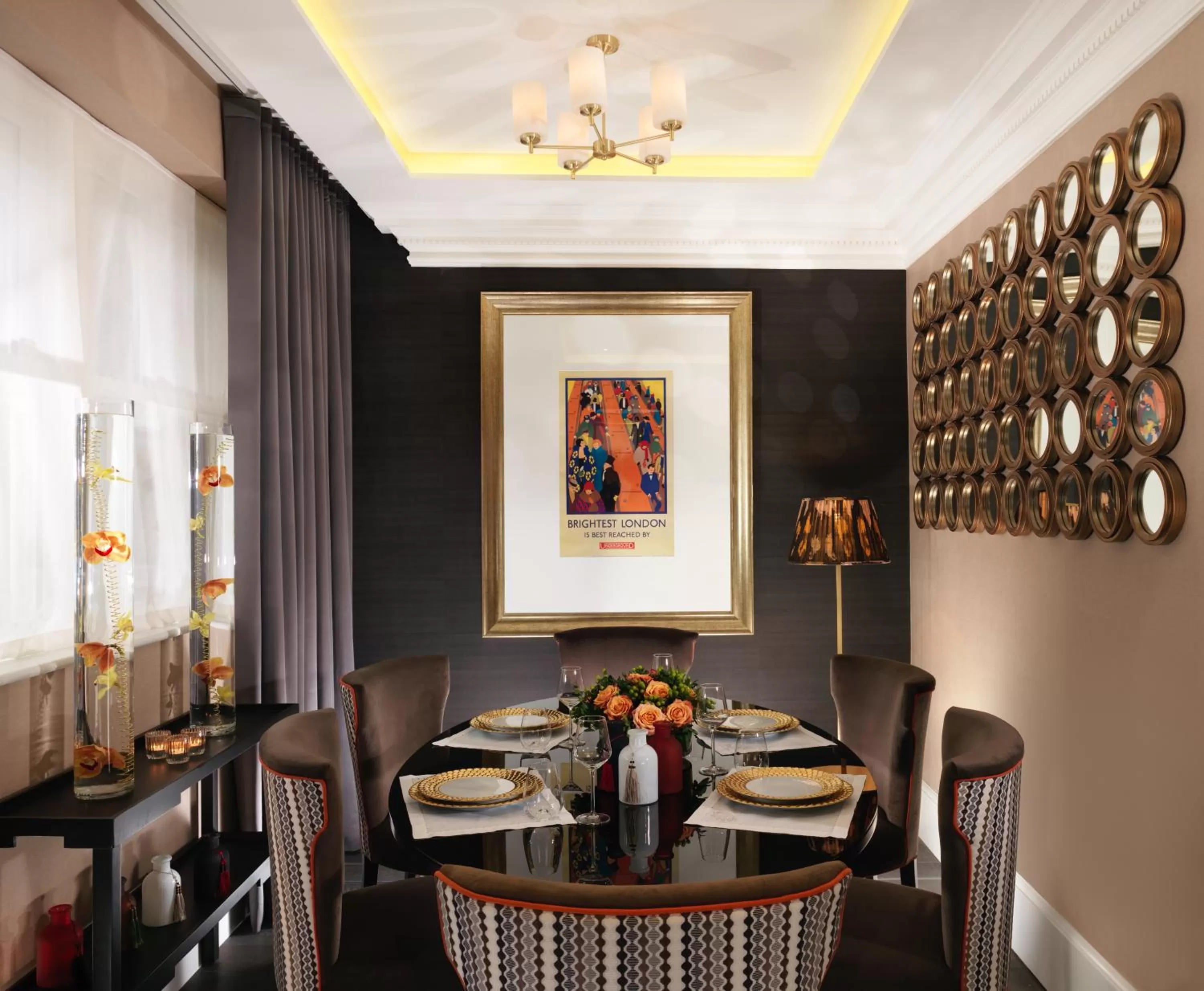 Dining area in Flemings Mayfair - Small Luxury Hotel of the World