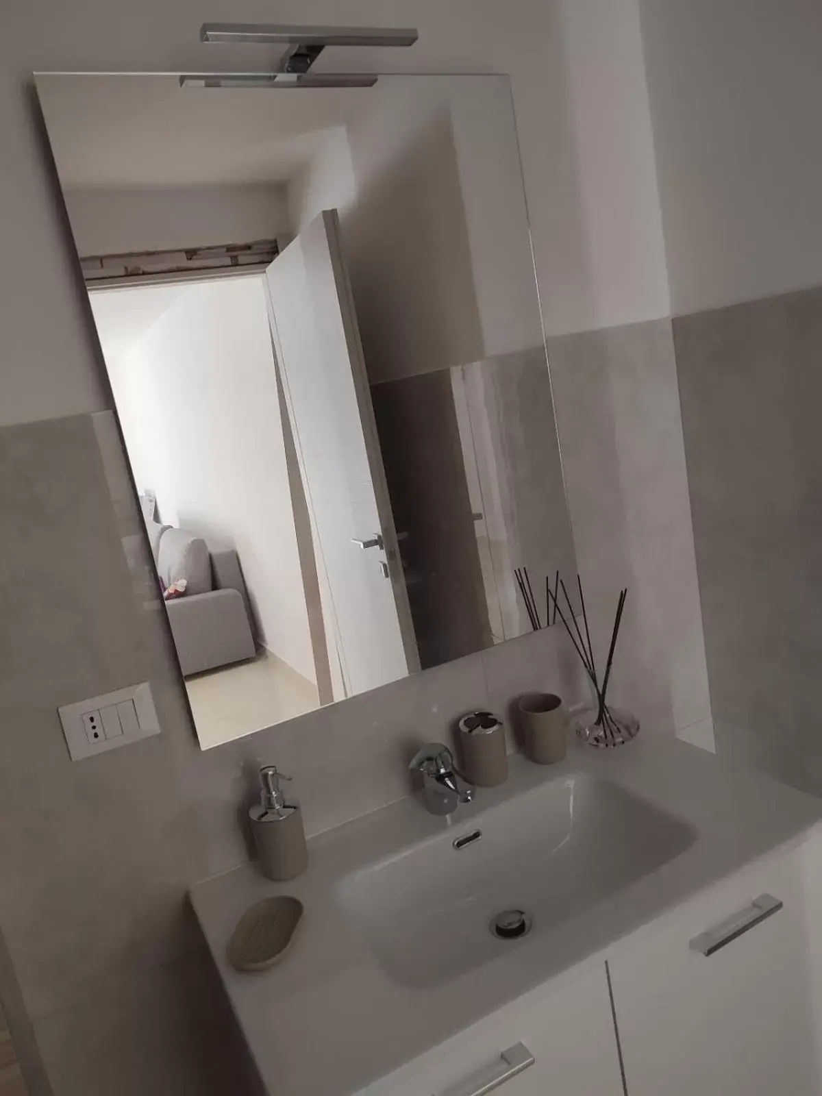 Bathroom in B & B CANTARANO Bathroom in B & B CANTARANO