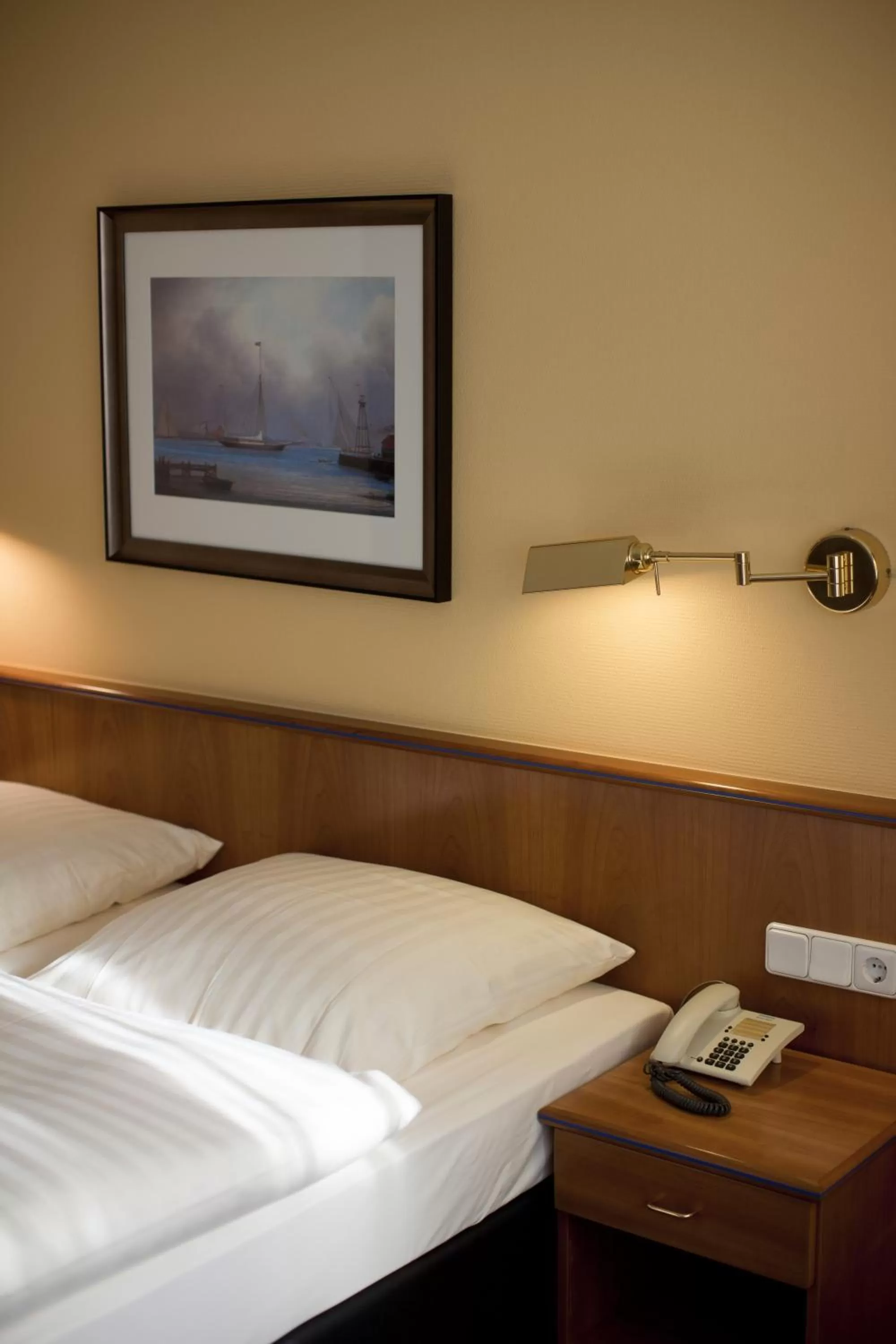 Photo of the whole room, Bed in Hotel an der Schlei Garni