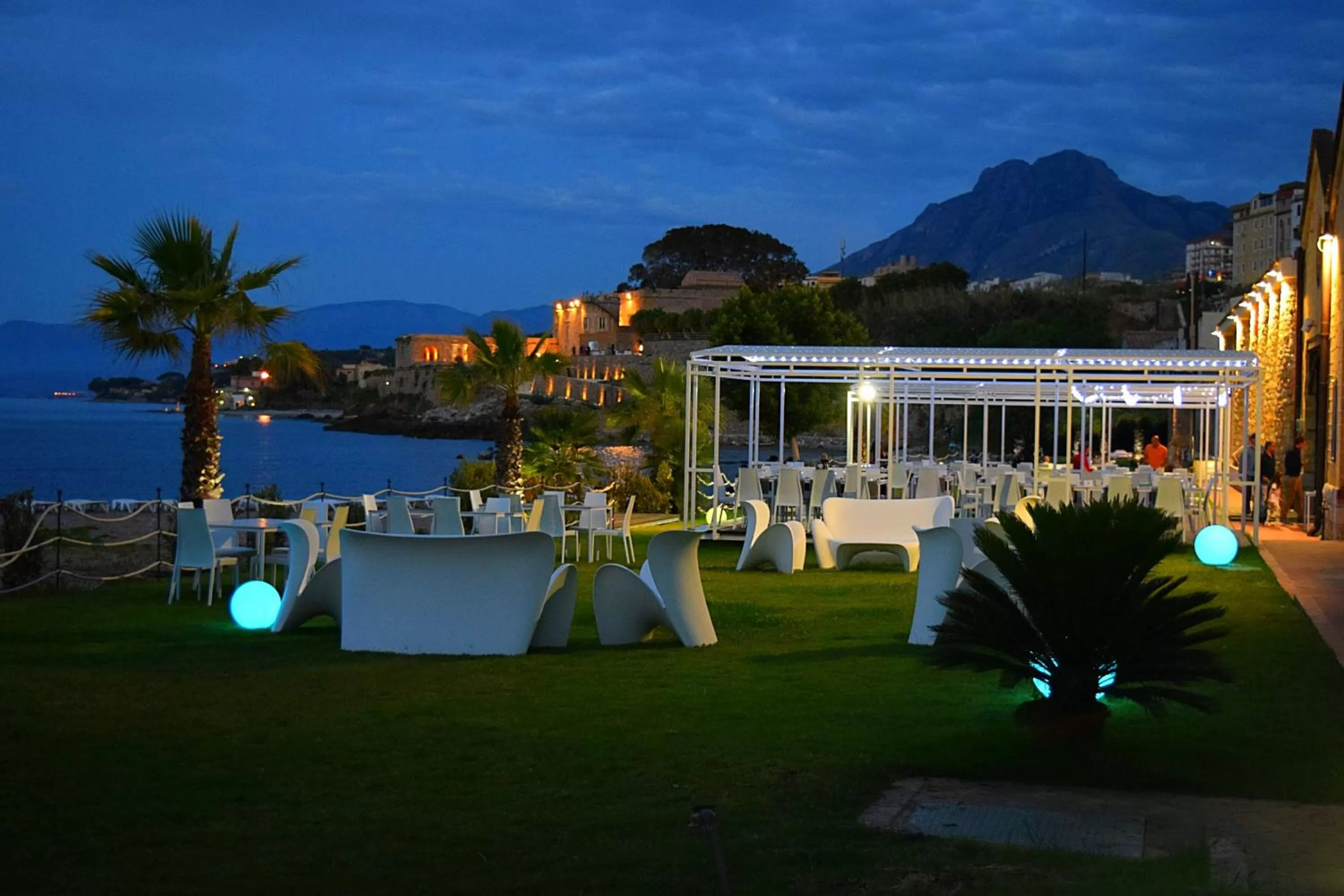 Patio in Hotel Tonnara Trabia
