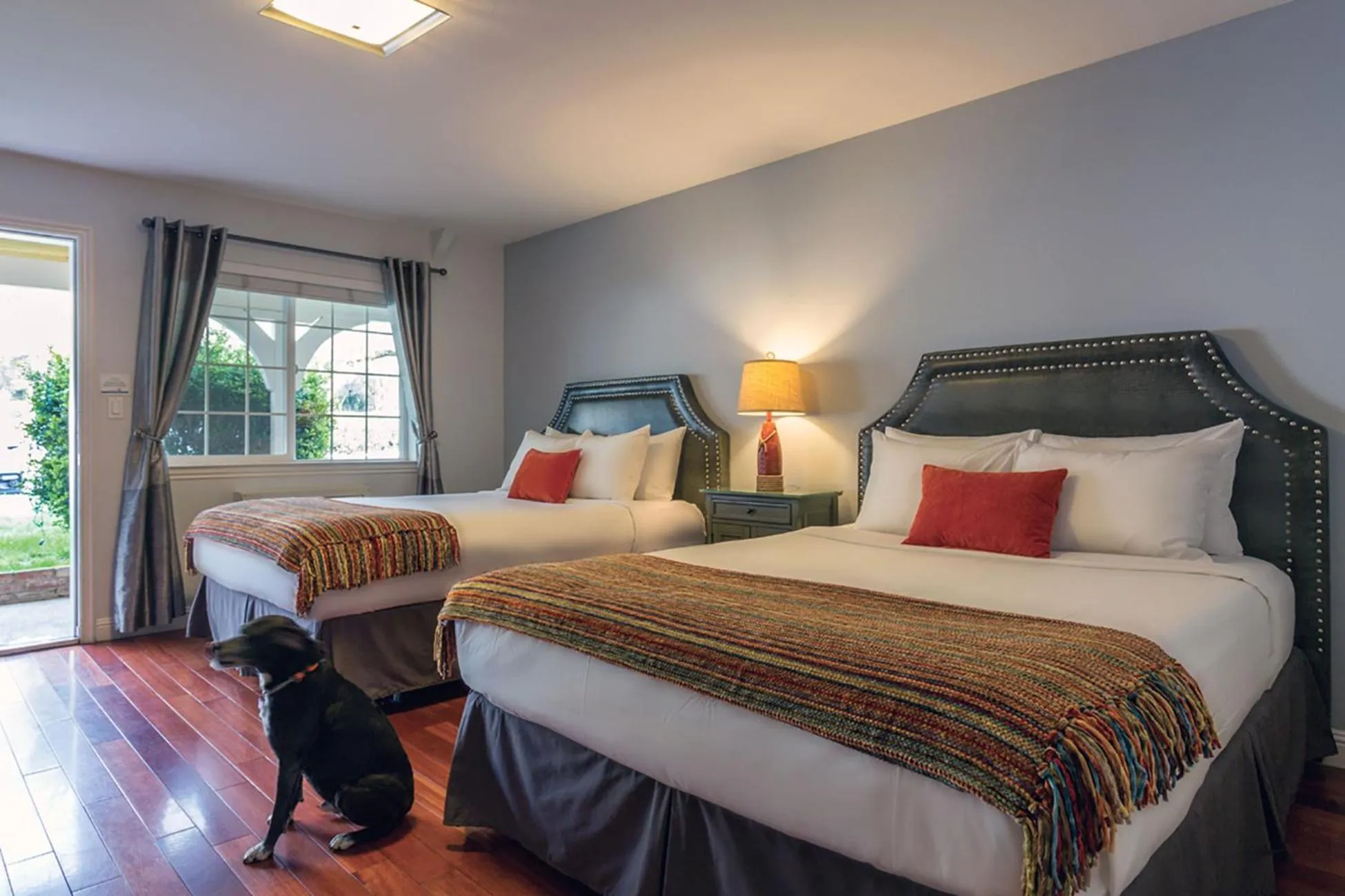 Bed in The Lodge at Blue Lakes