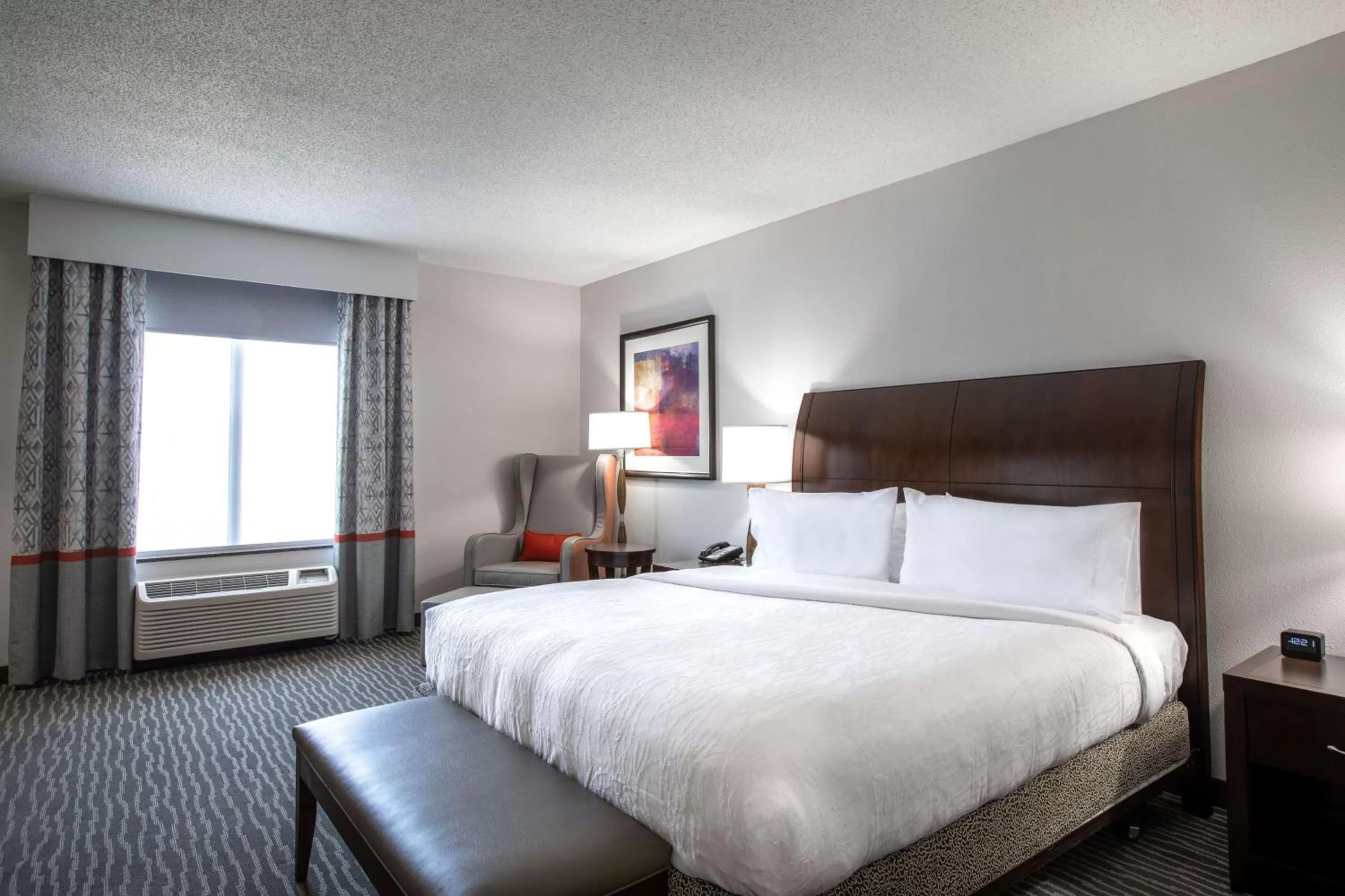 Bed in Hilton Garden Inn Lynchburg