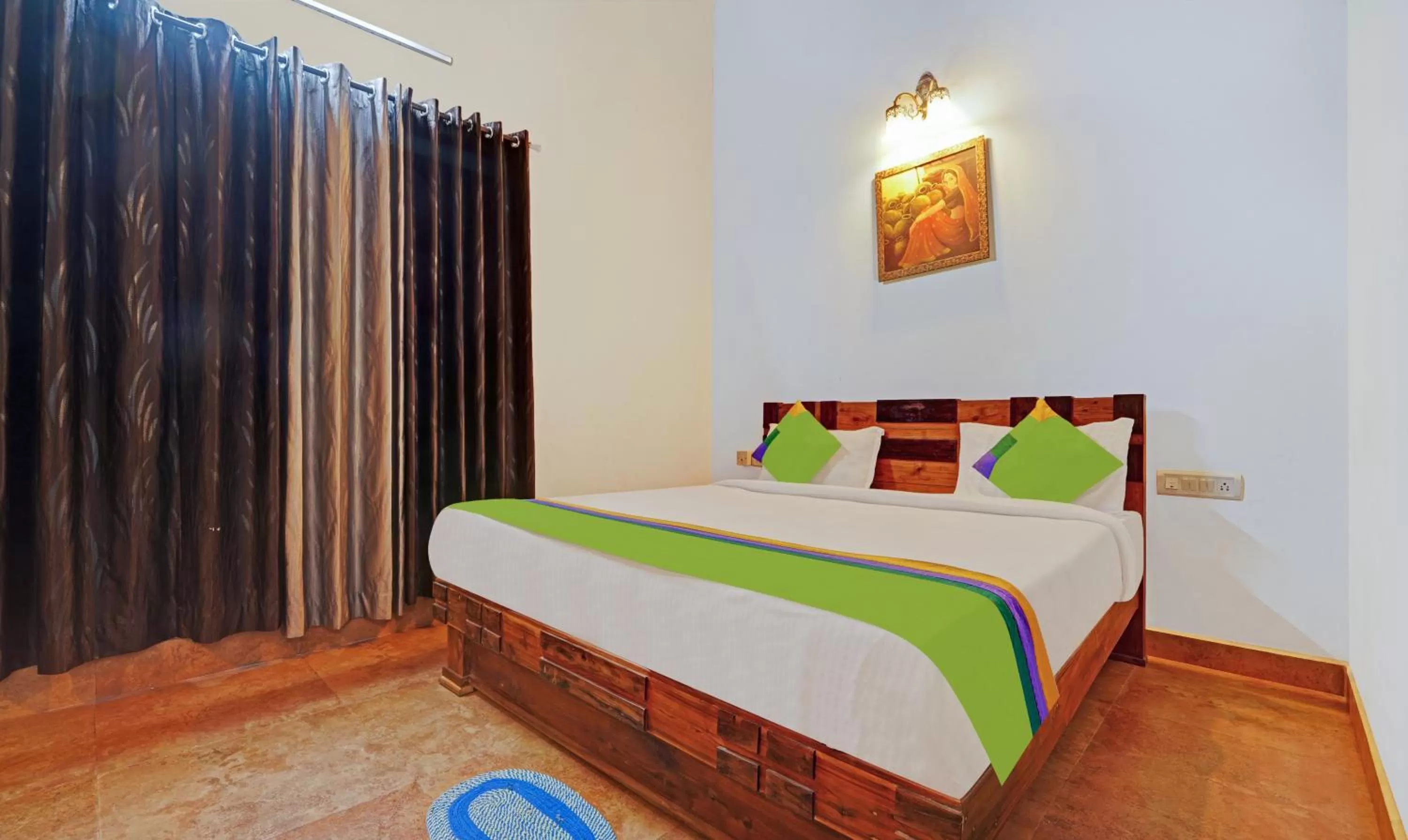 Bedroom, Bed in Treebo Alaka Rester Homestay