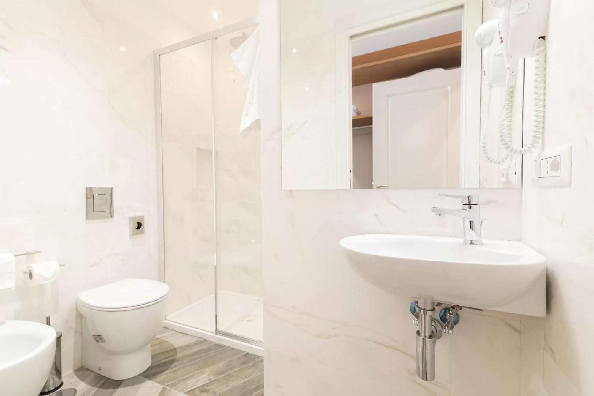 Bathroom in Eccelso Hotel