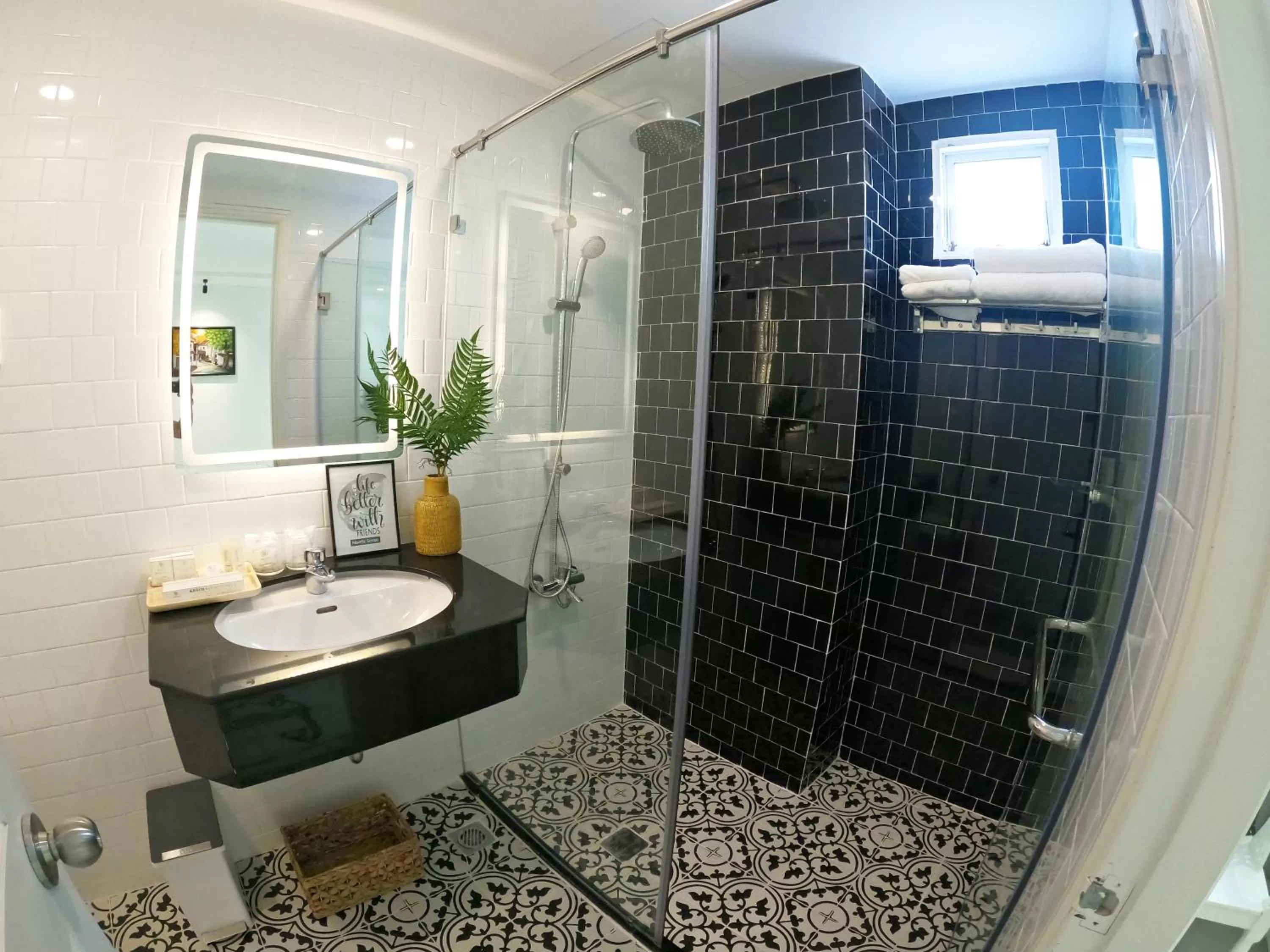 Bathroom in Dinh Phat Hotel