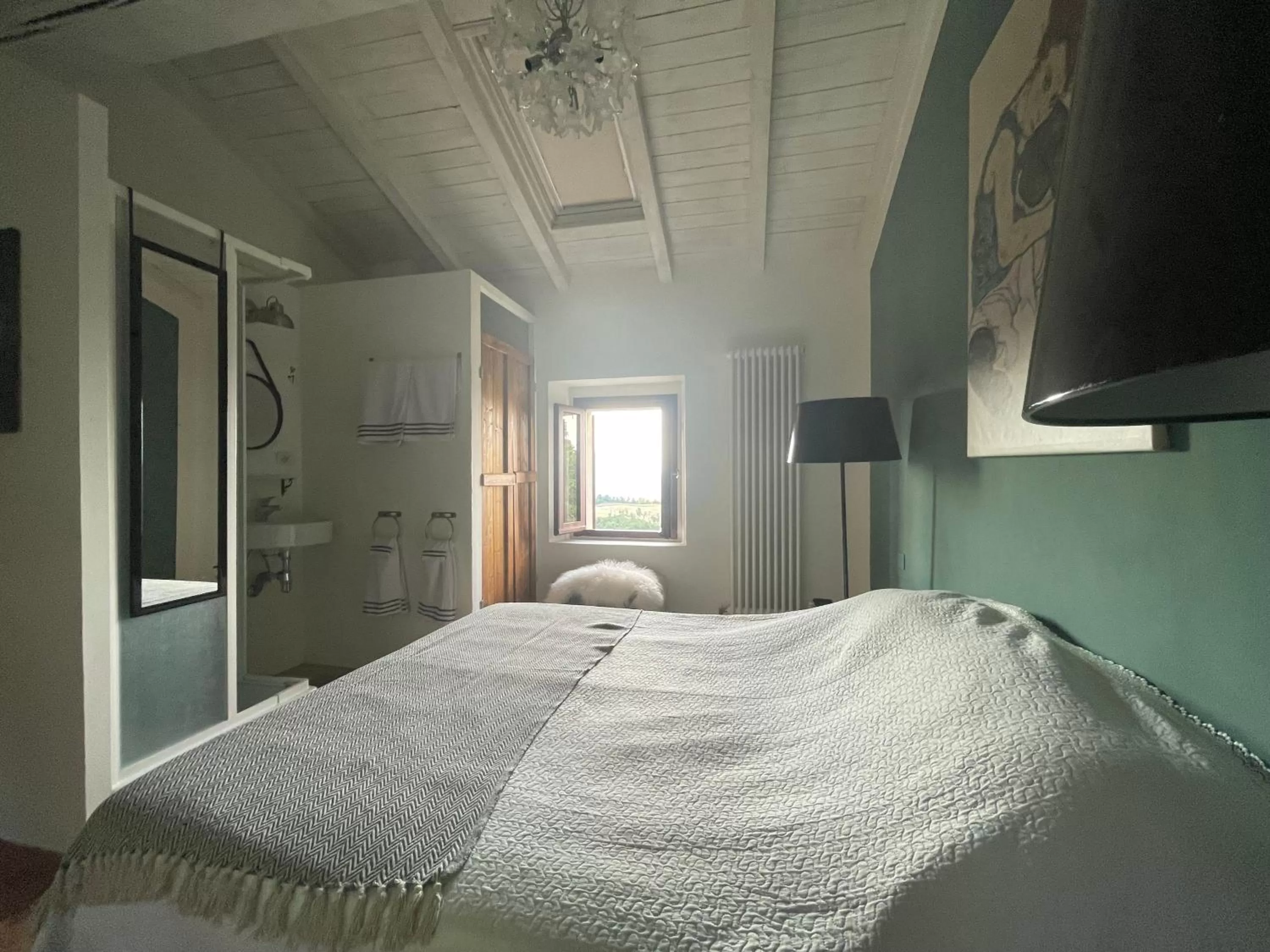 Bedroom, Bed in Villa Doubledot