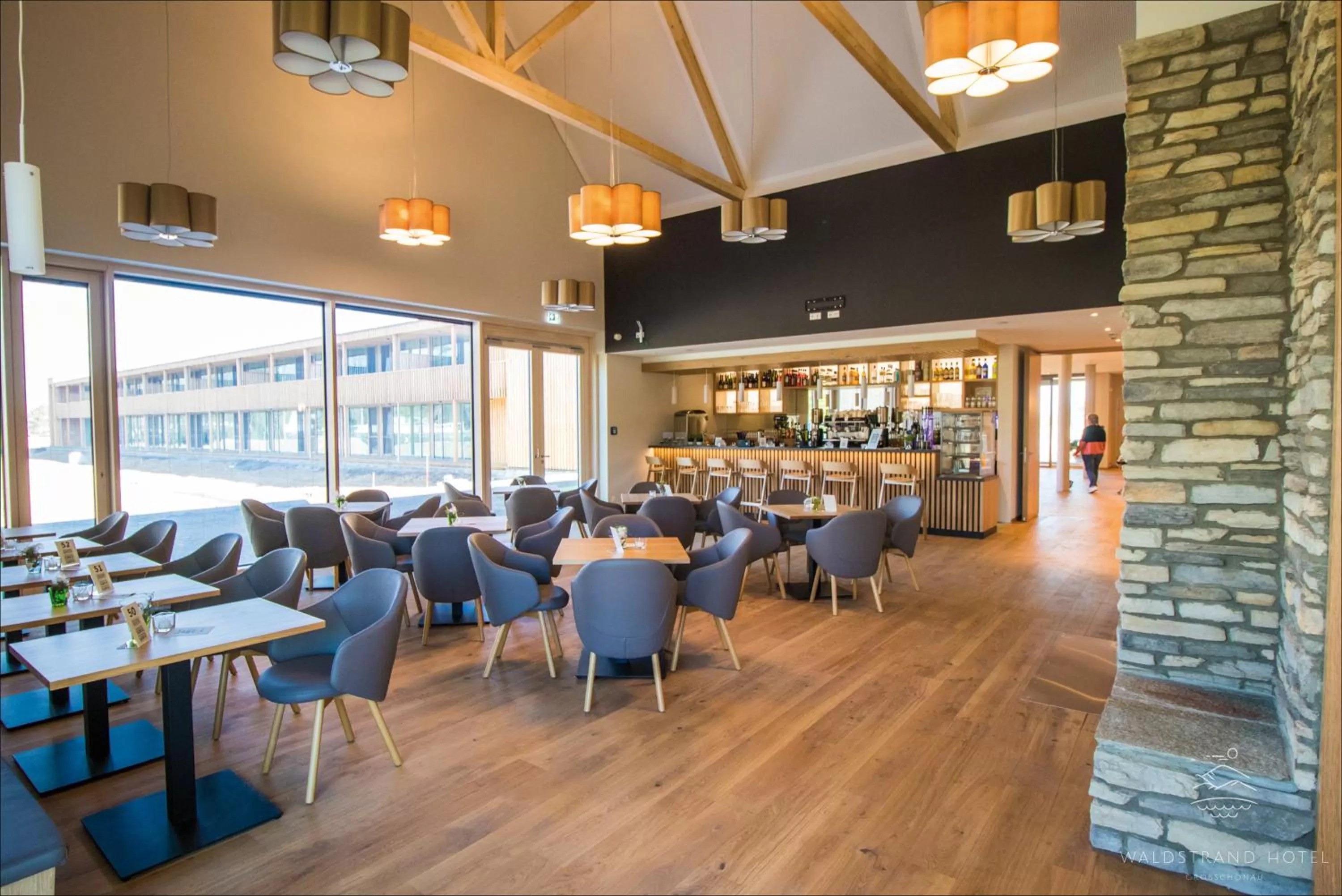 Lounge or bar, Restaurant/Places to Eat in Waldstrand-Hotel Großschönau