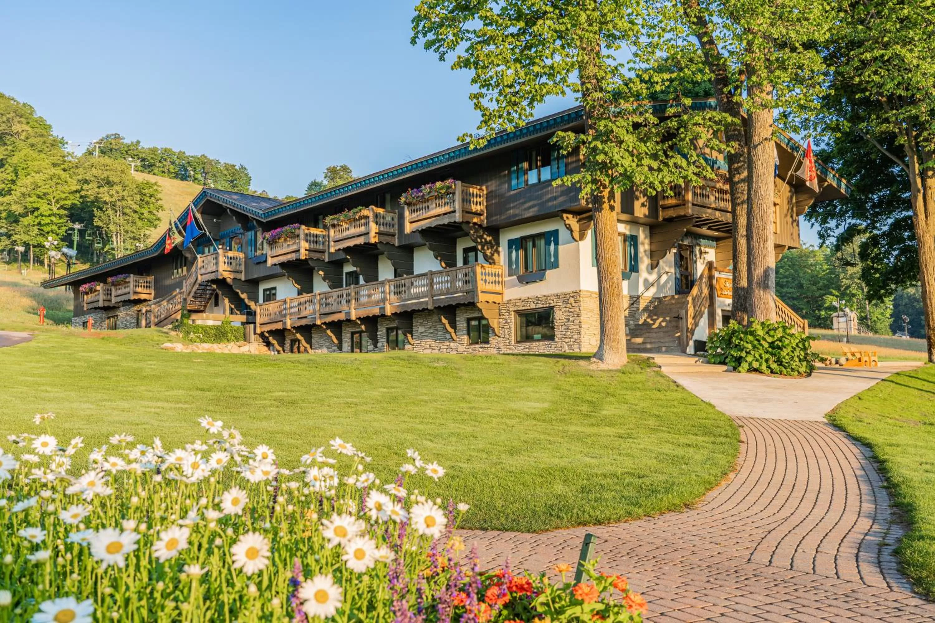 Property building in Boyne Mountain Resort