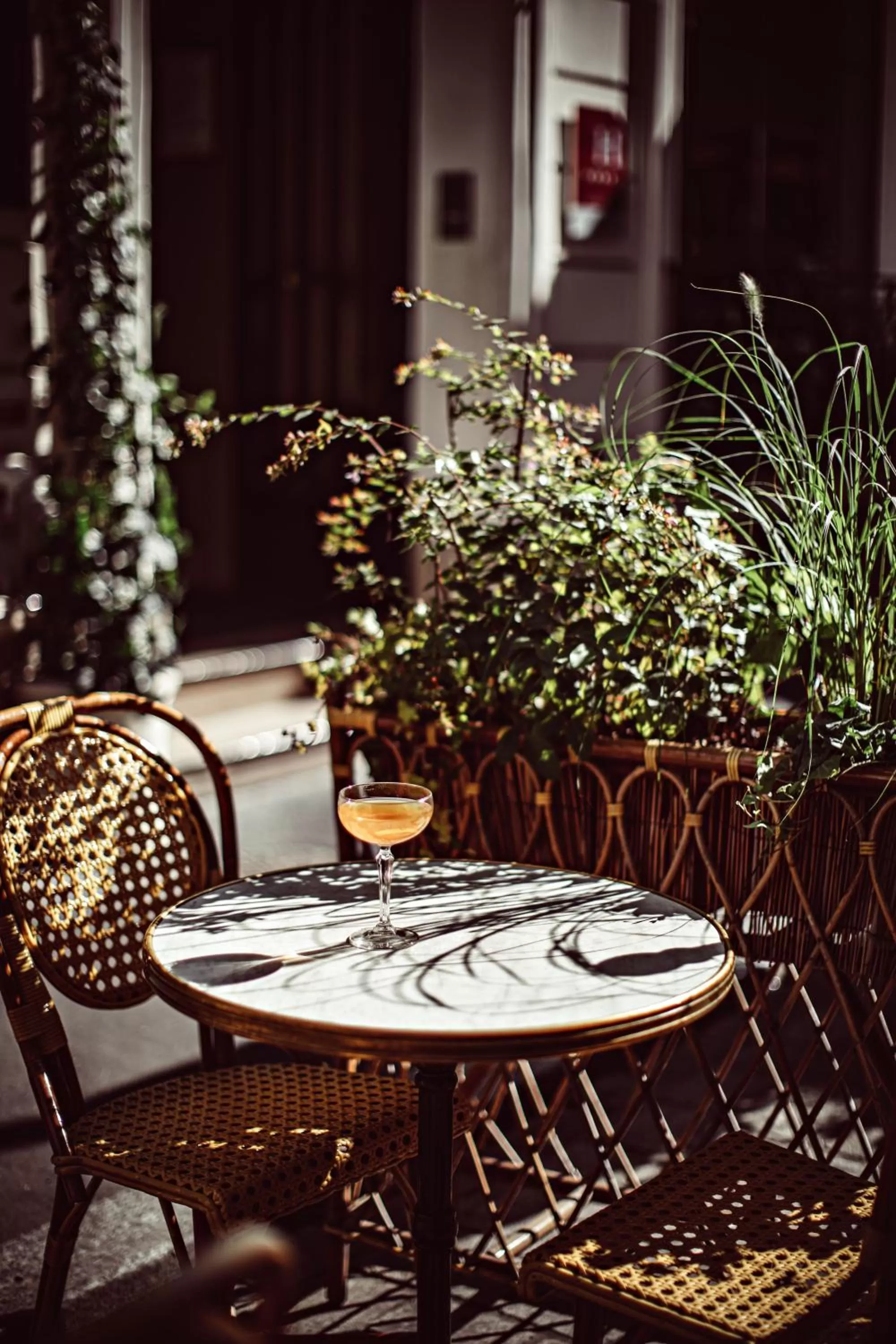 Patio in Monsieur Cadet Hotel & Spa